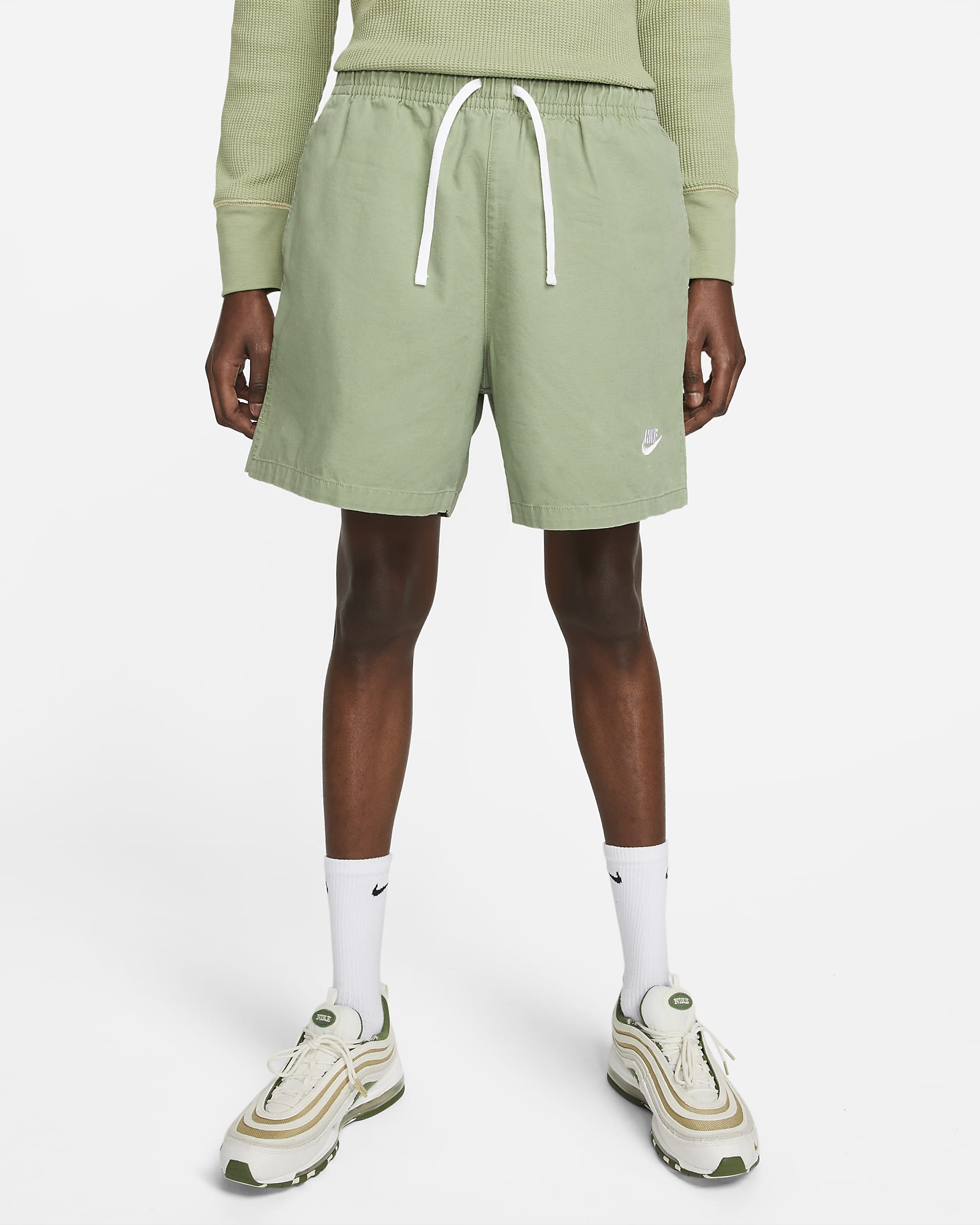 Nike Club Men's Woven Washed Flow Shorts. Nike.com
