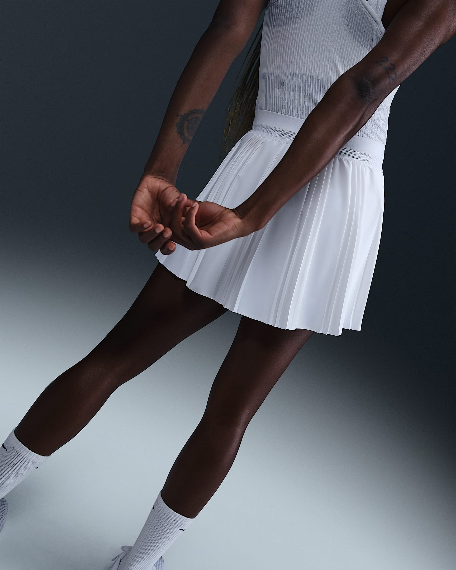Jupe De Tennis Plissée Avec Poches Pour Fille - Jupe-short Taille Haute, 9-11 Ans, Noir