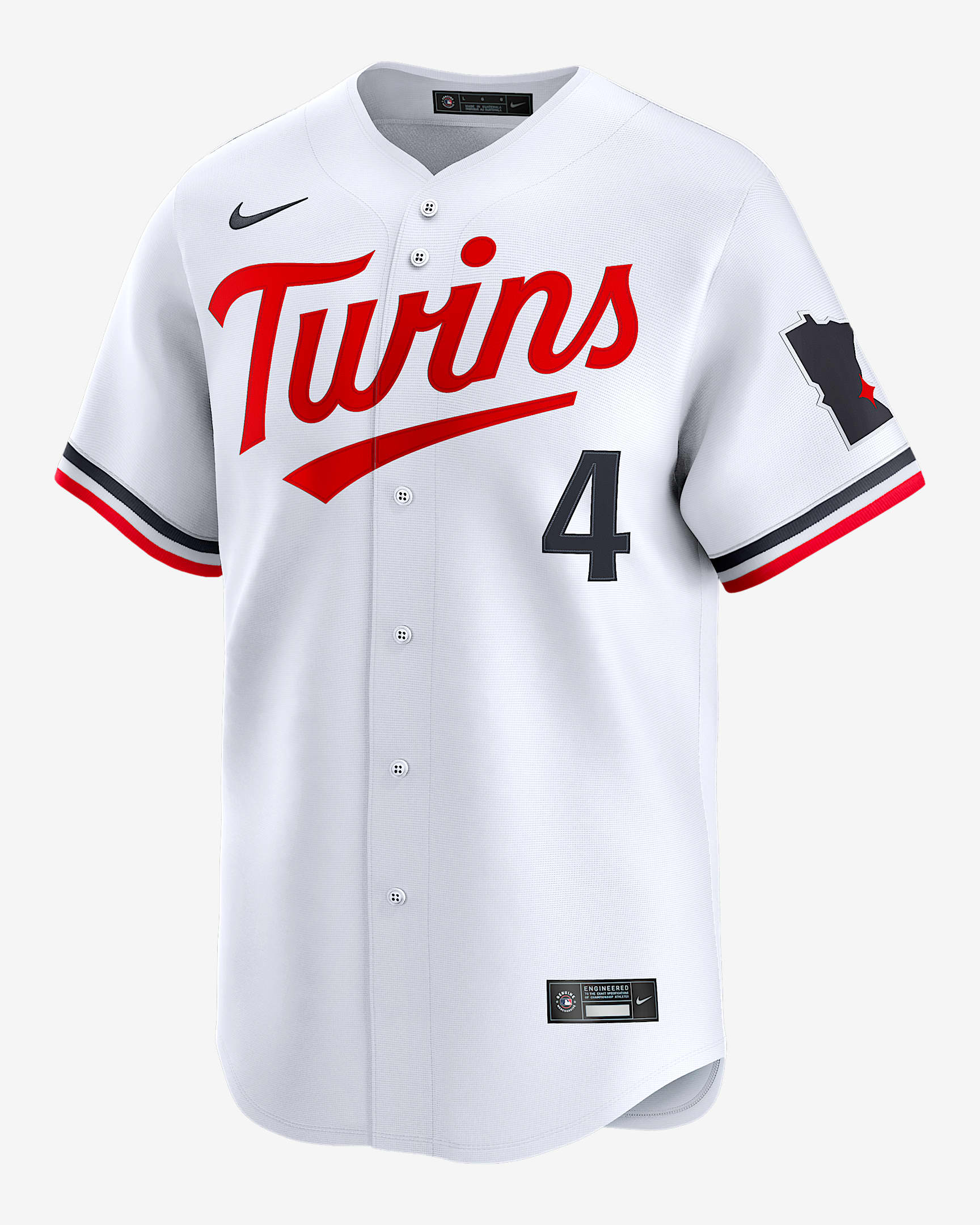 Jersey Nike Dri-FIT ADV de la MLB Limited para hombre Byron Buxton Minnesota Twins - Blanco