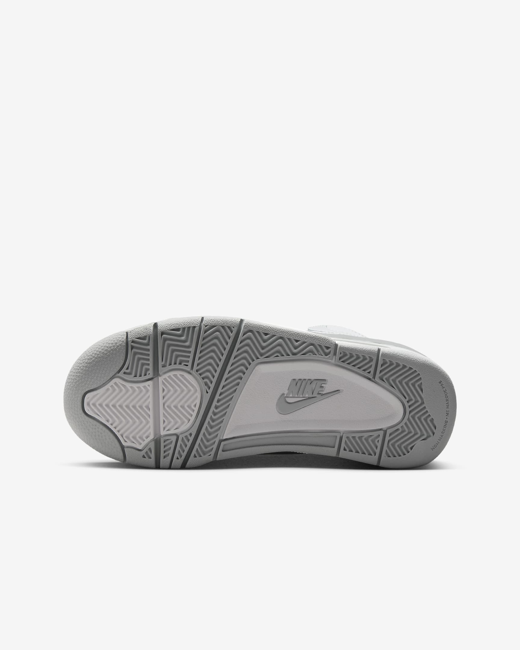 Nike Air Flight 89 Older Kids' Shoes - White/Neutral Grey/White