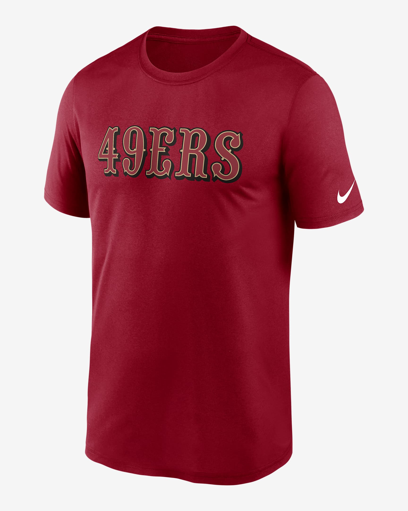 Nike Dri-FIT Wordmark Legend (NFL San Francisco 49ers) Men's T-Shirt ...