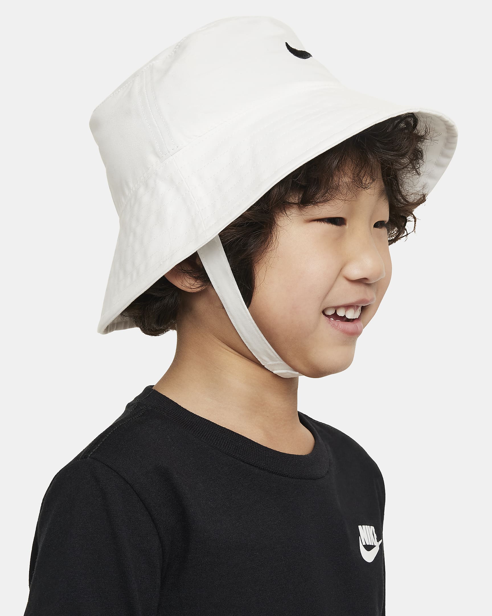 Nike UPF 40+ Toddler Bucket Hat - White