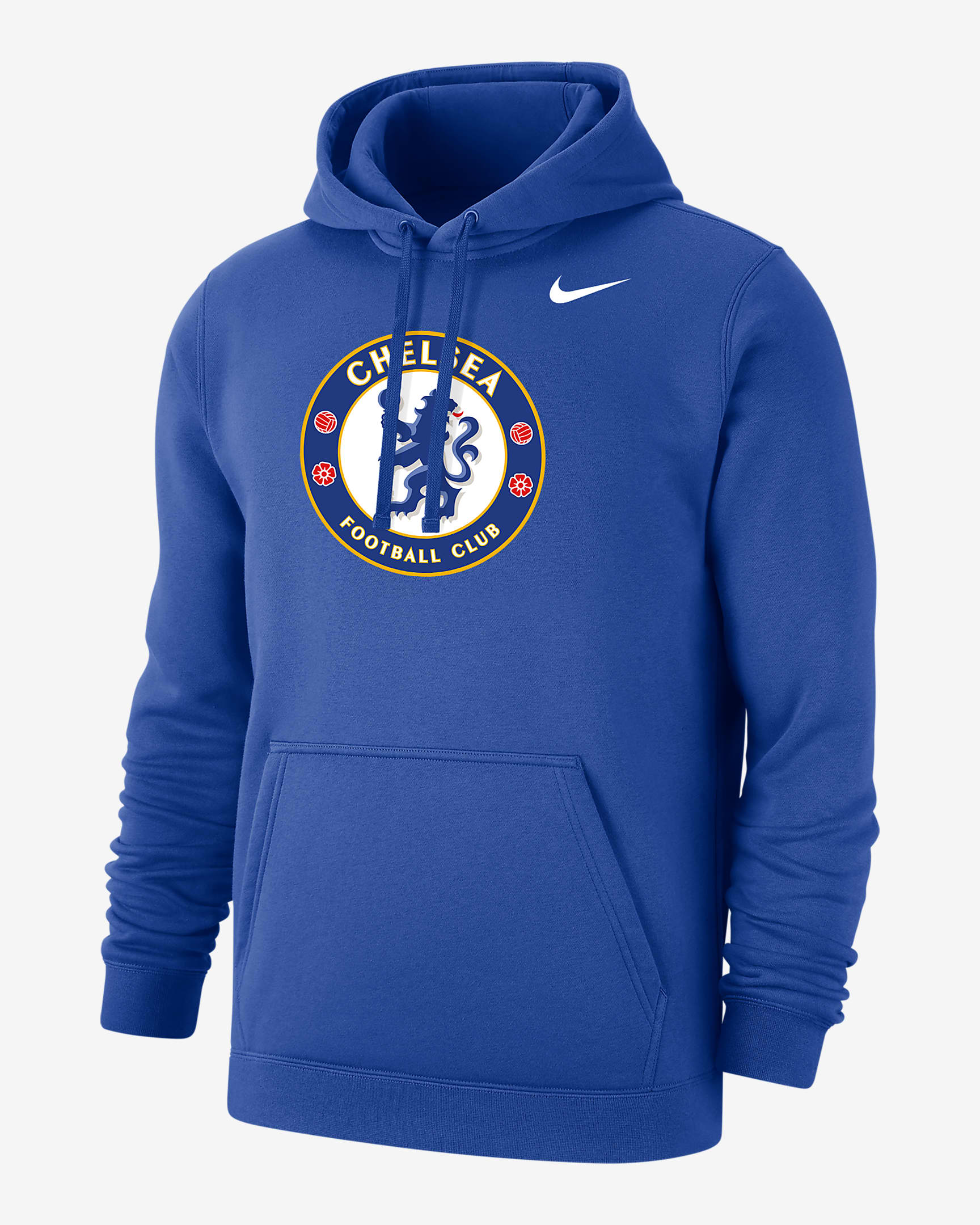 Chelsea Club Fleece Men's Pullover Hoodie - Game Royal