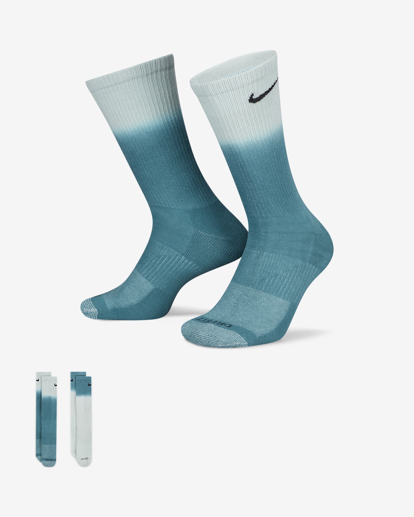 Nike Everyday Plus Cushioned Crew Socks 2 Pairs Nike Vn 5560