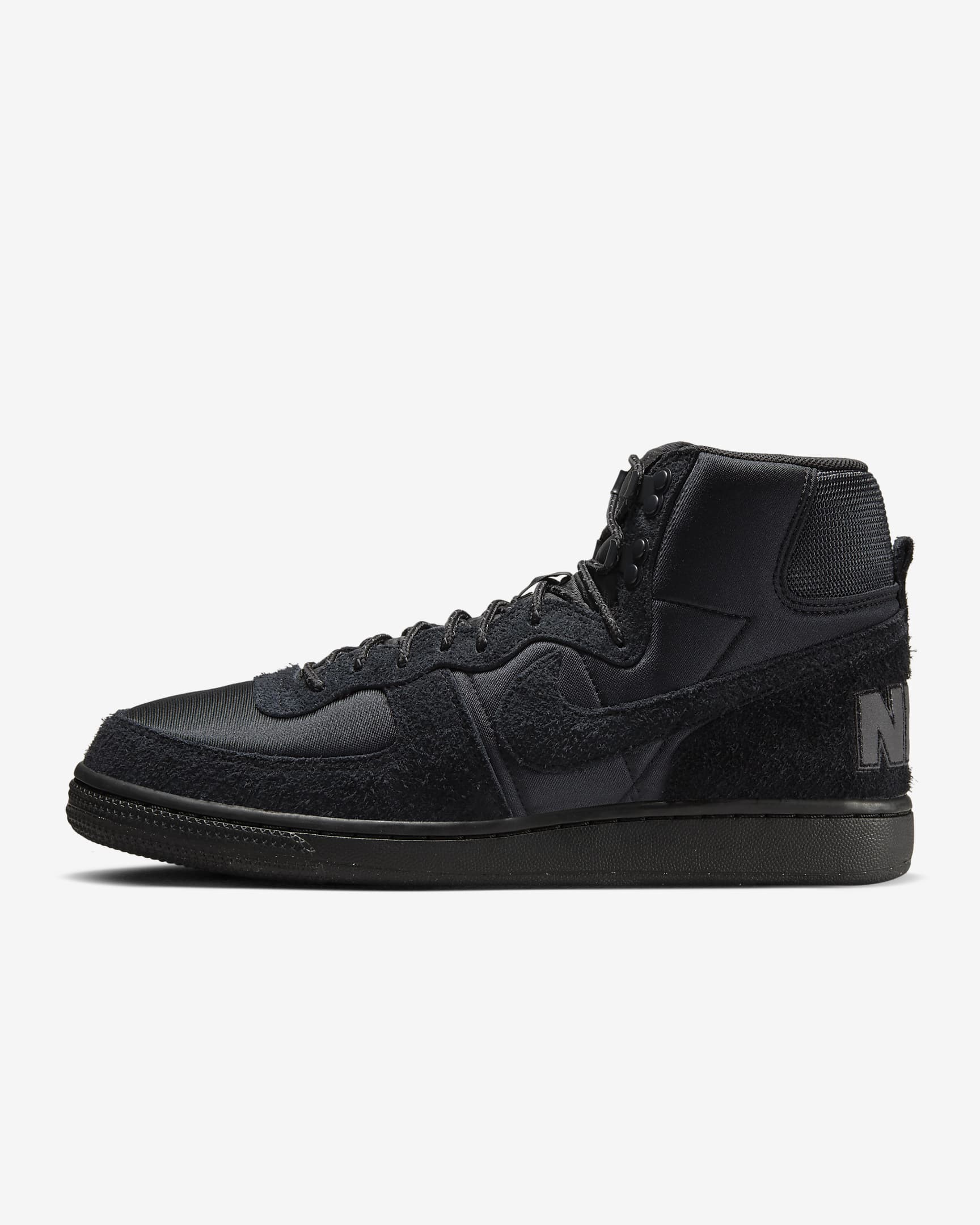 Nike Terminator High Men's Shoes - Black/Black/Black