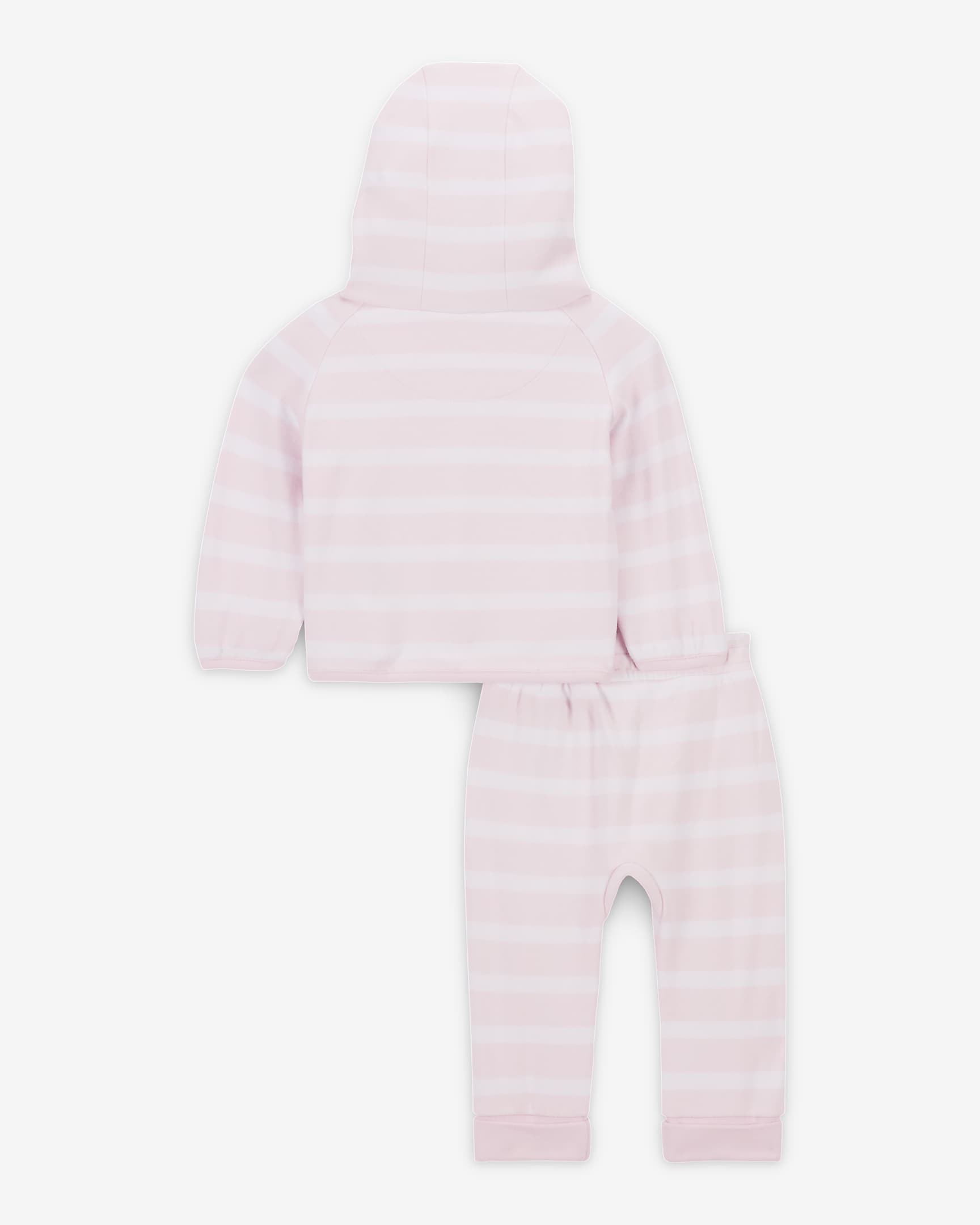 Nike ReadySet Baby (6-9M) 2-Piece Striped Pants Set - Pink Foam