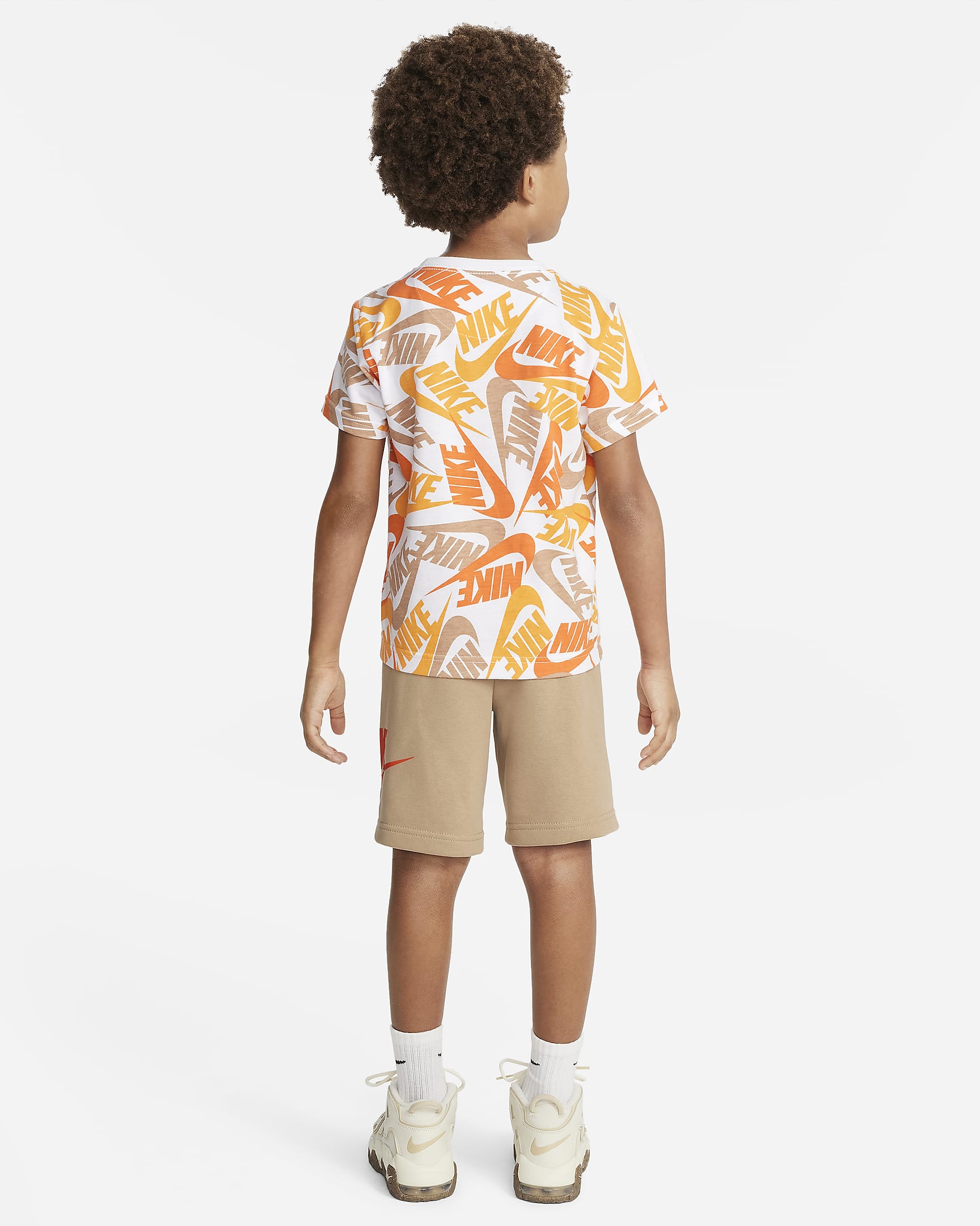 Nike Sportswear Little Kids T-Shirt and Shorts Set - Hemp