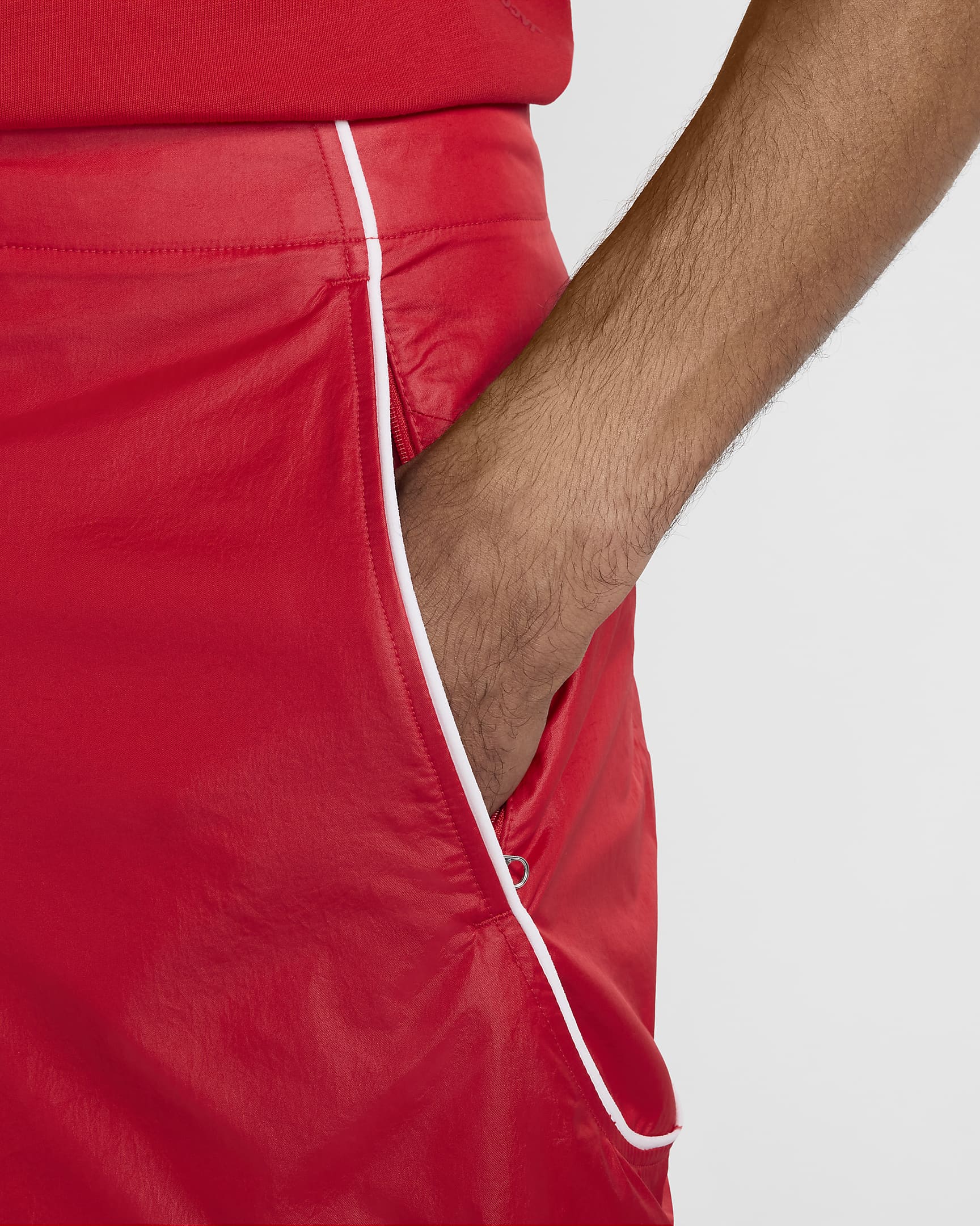 Nike x Jacquemus Track-Pants - University Red/Weiß