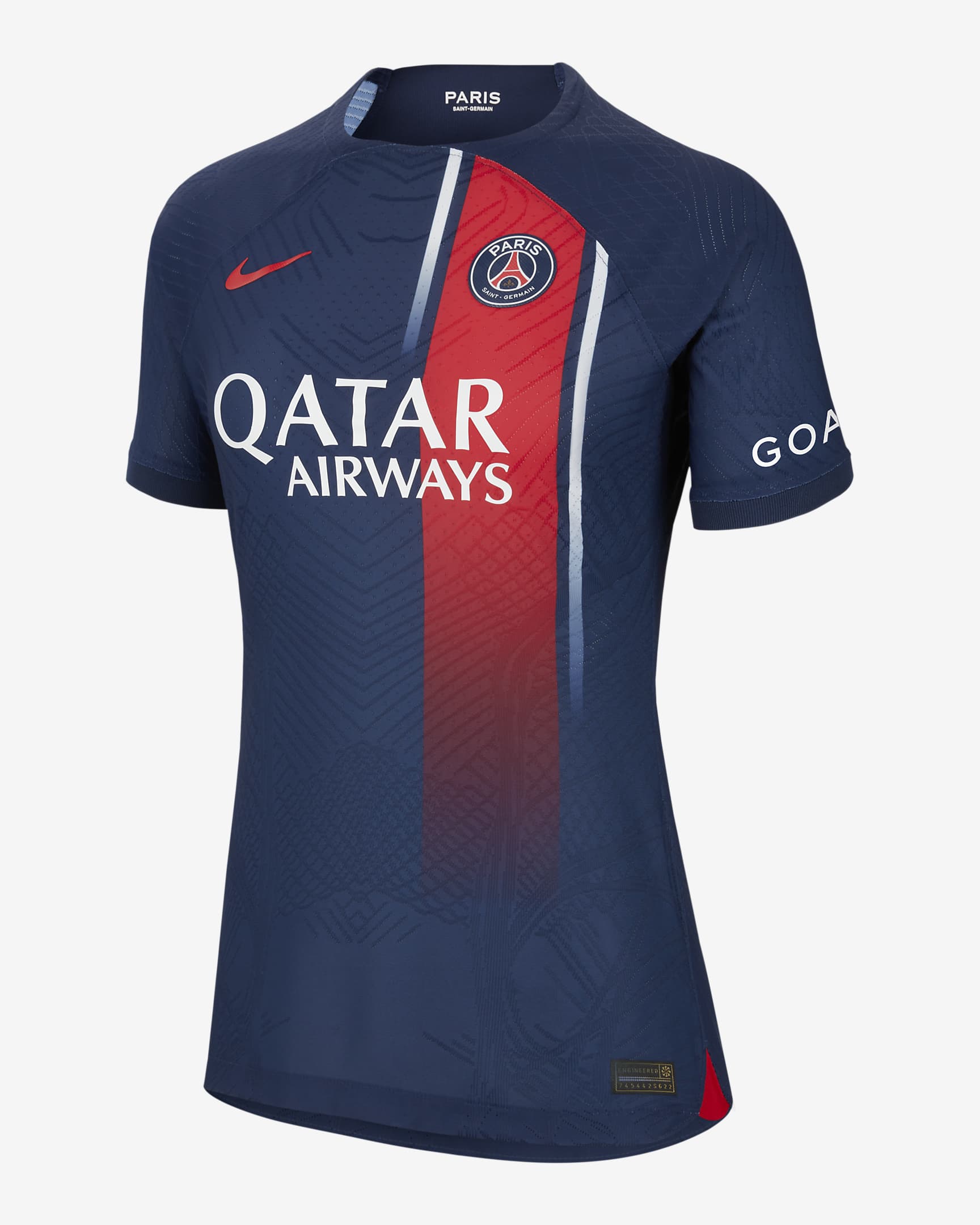 Presnel Kimpembe Paris Saint-Germain 2023/24 Match Home Women's Nike Dri-FIT ADV Soccer Jersey - Navy