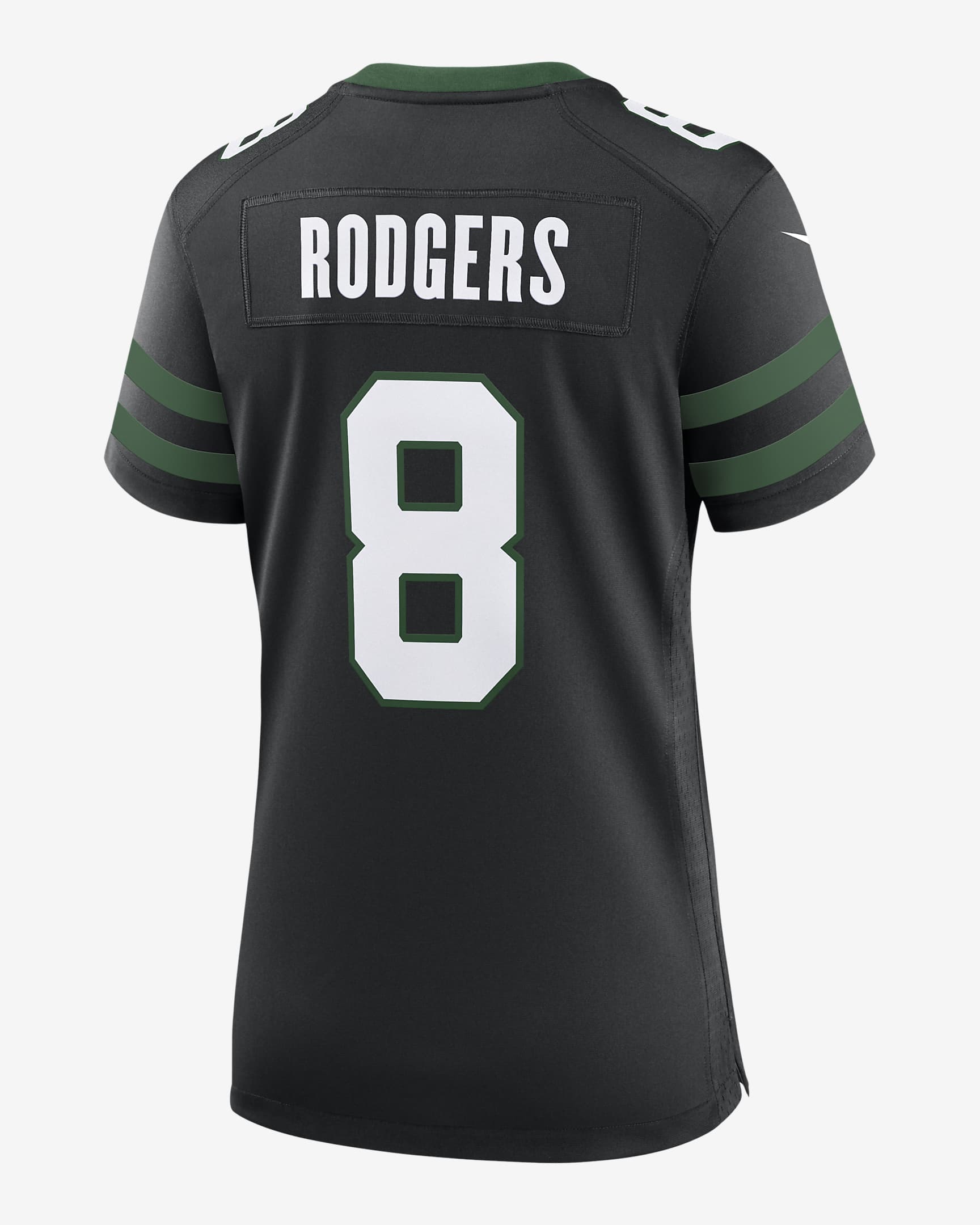 Aaron Rodgers New York Jets Women's Nike NFL Game Football Jersey - Black