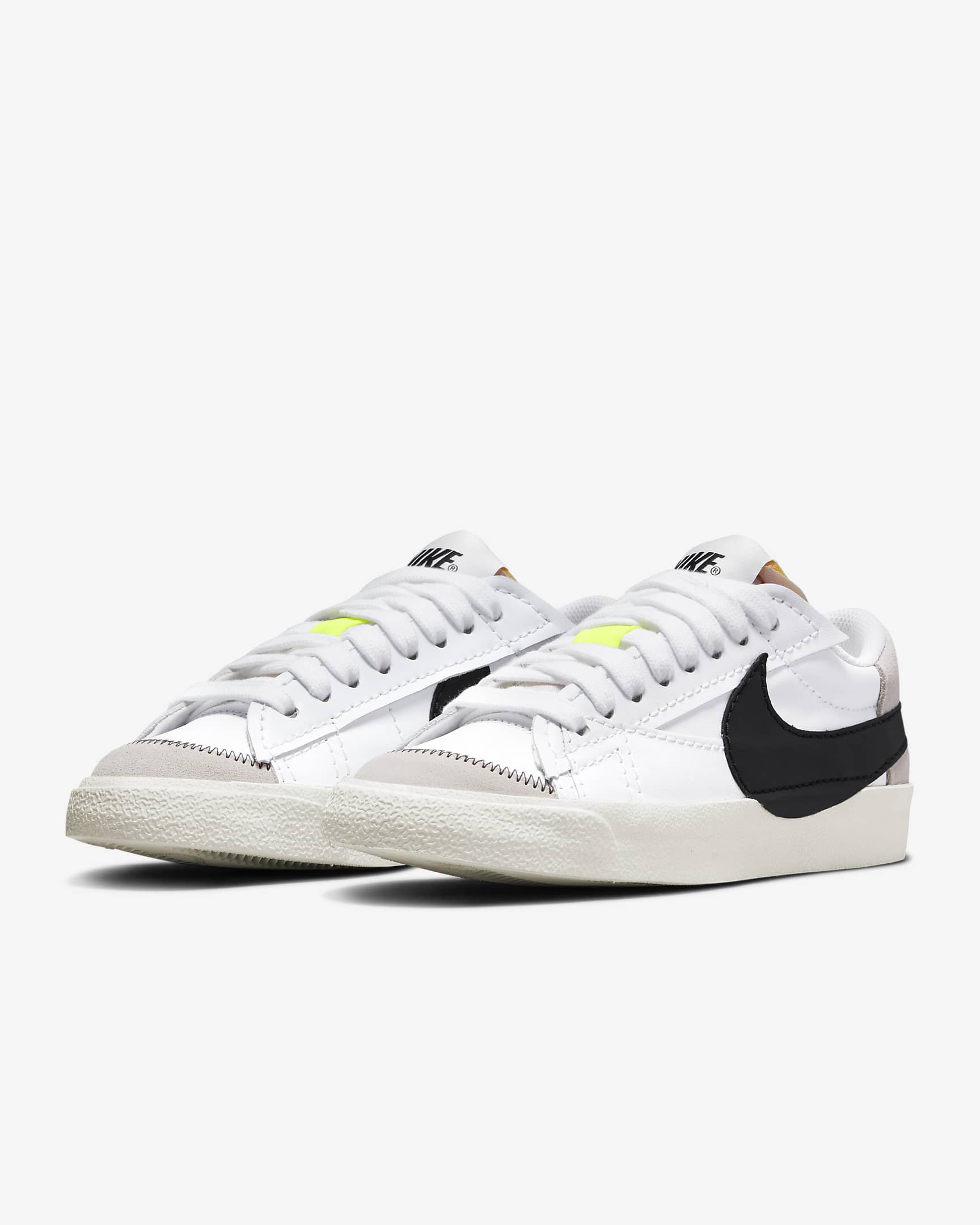 Nike Blazer Low '77 Jumbo Women's Shoes - White/White/Sail/Black