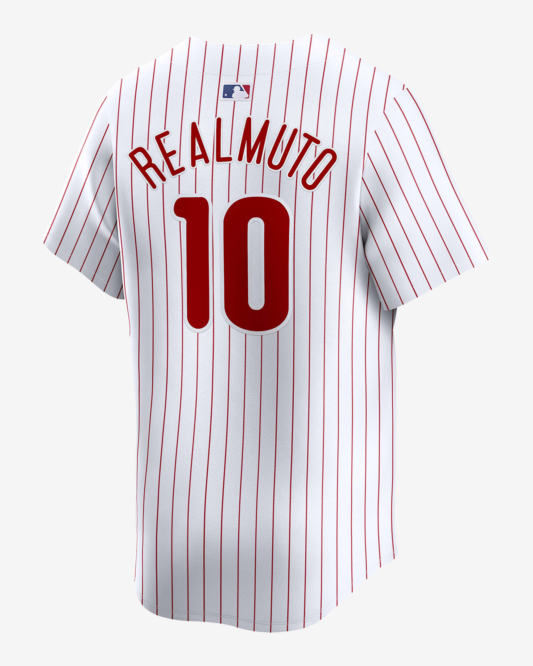 J.T. Jersey Nike Dri-FIT ADV de la MLB Limited para hombre J.T. Realmuto Philadelphia Phillies - Blanco