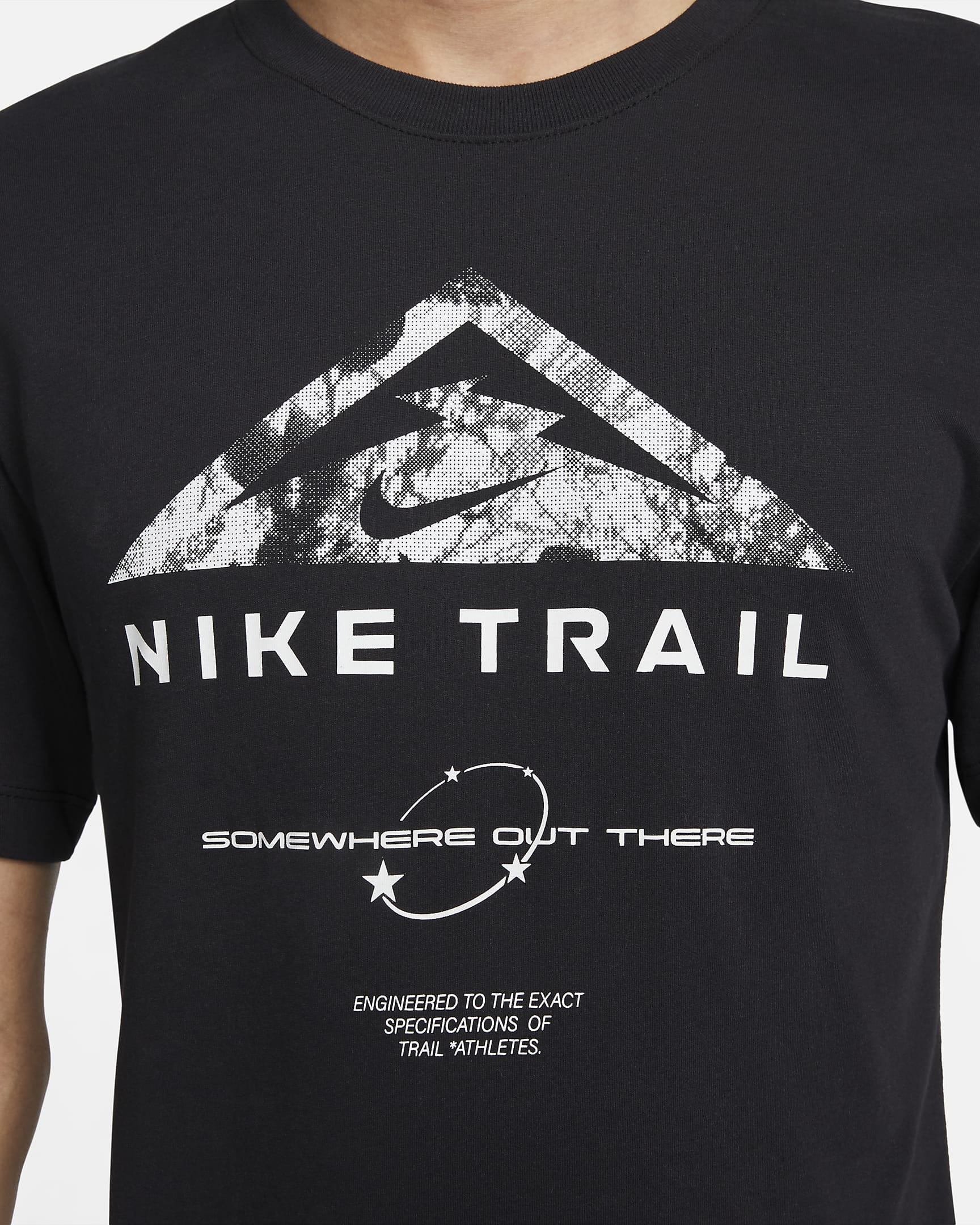 Nike Dri-FIT Trail Men's Trail Running T-Shirt - Black