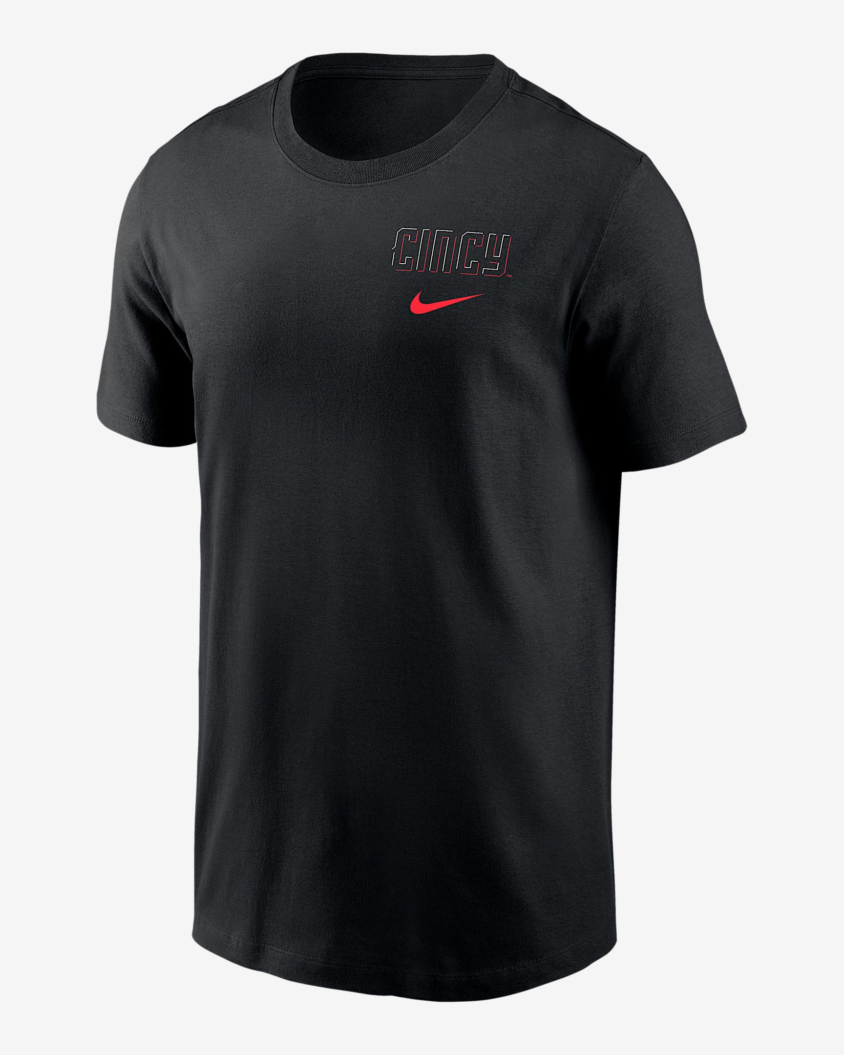 Cincinnati Reds City Connect 2-Hit Men's Nike MLB T-Shirt - Black