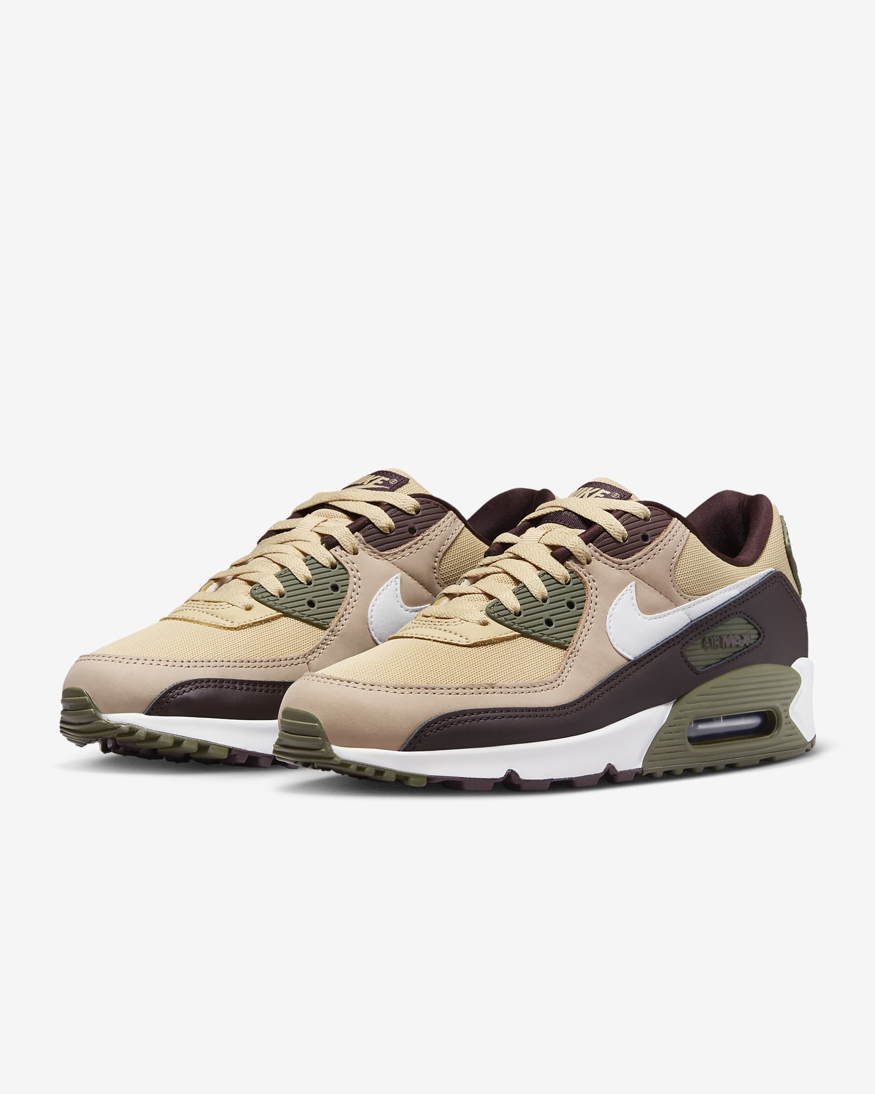 Tenis para hombre Nike Air Max 90 - Cáñamo/Sésamo/Tierra/Blanco cumbre