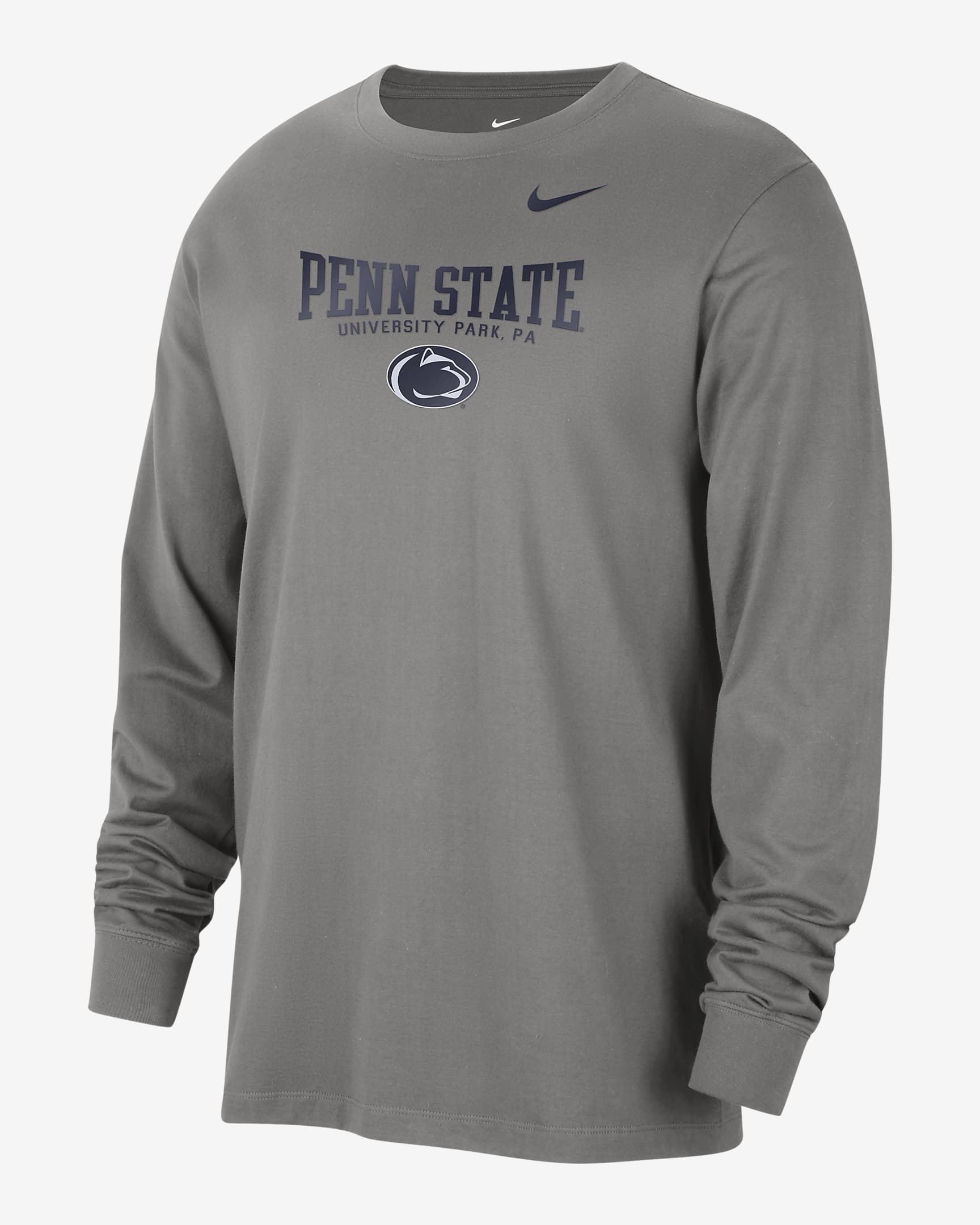 Penn State Men's Nike College Crew-Neck Long-Sleeve T-Shirt. Nike.com