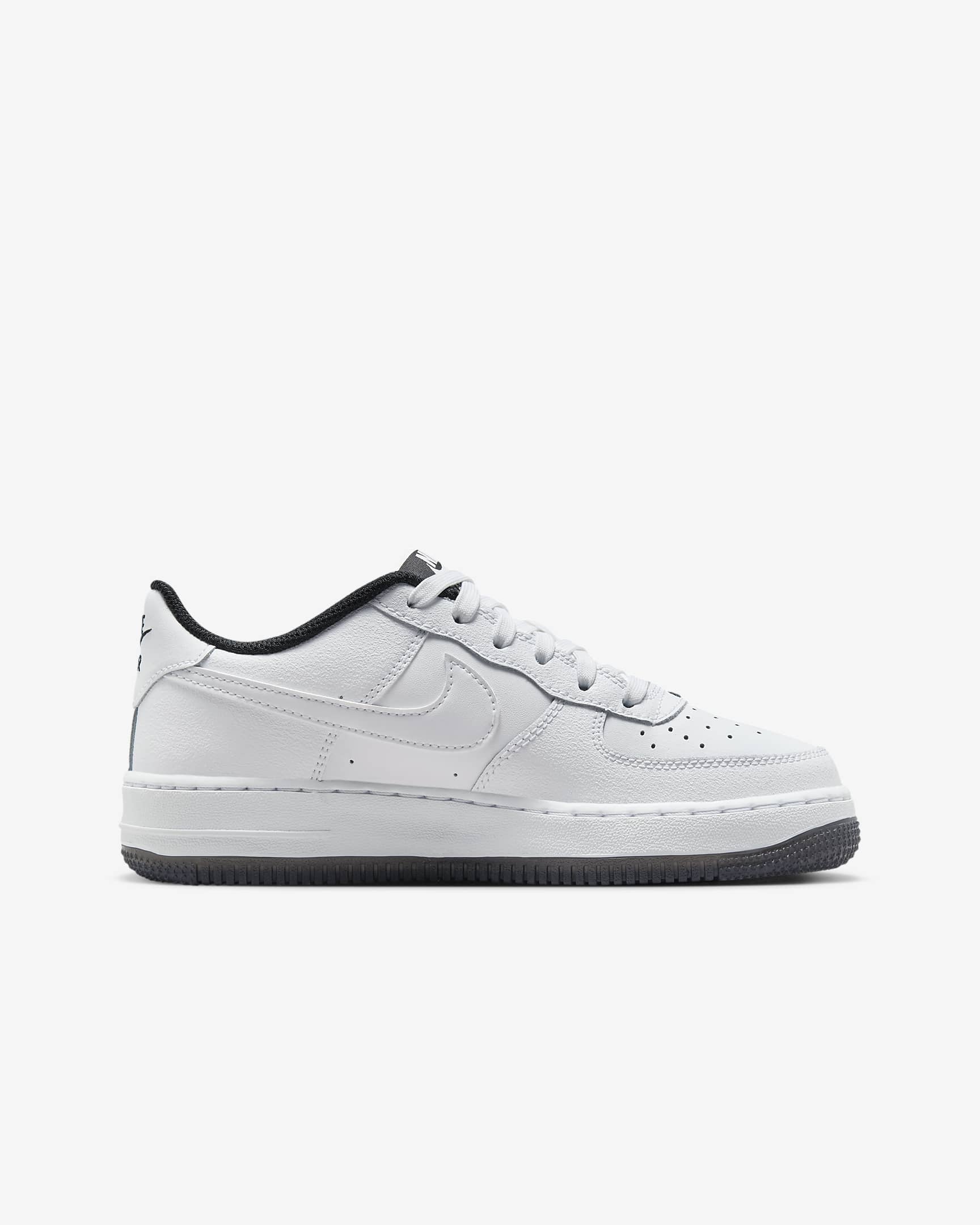 Tenis para niños grandes Nike Air Force 1 LV8 4 - Blanco/Negro/Blanco