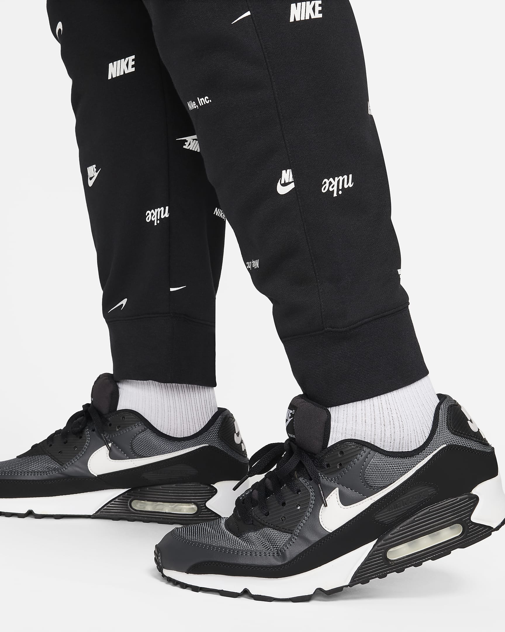 Nike Club Fleece Men's Brushed-Back All-Over Print Joggers. Nike IE