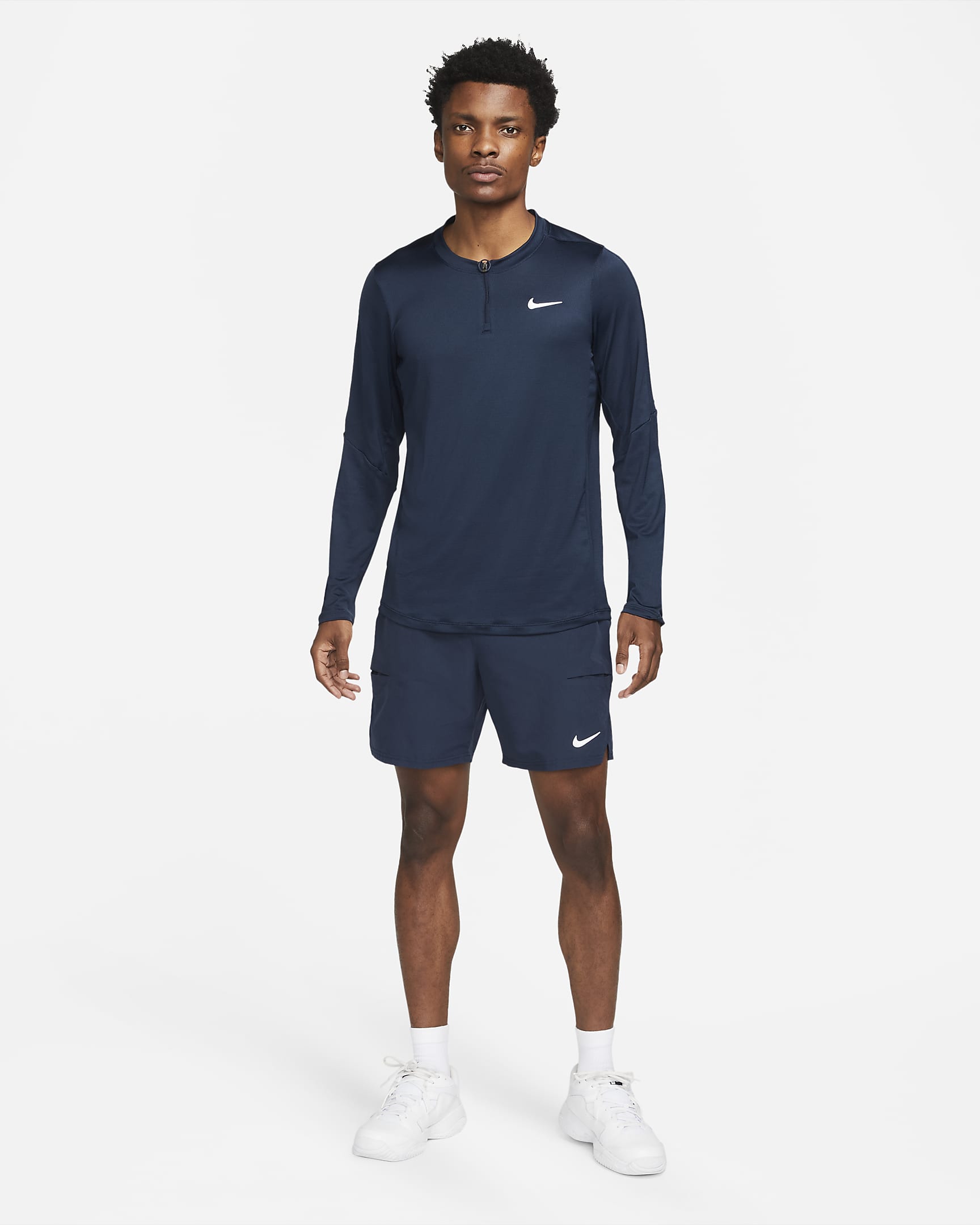 NikeCourt Dri-FIT Advantage Men's Half-Zip Tennis Top. Nike CA