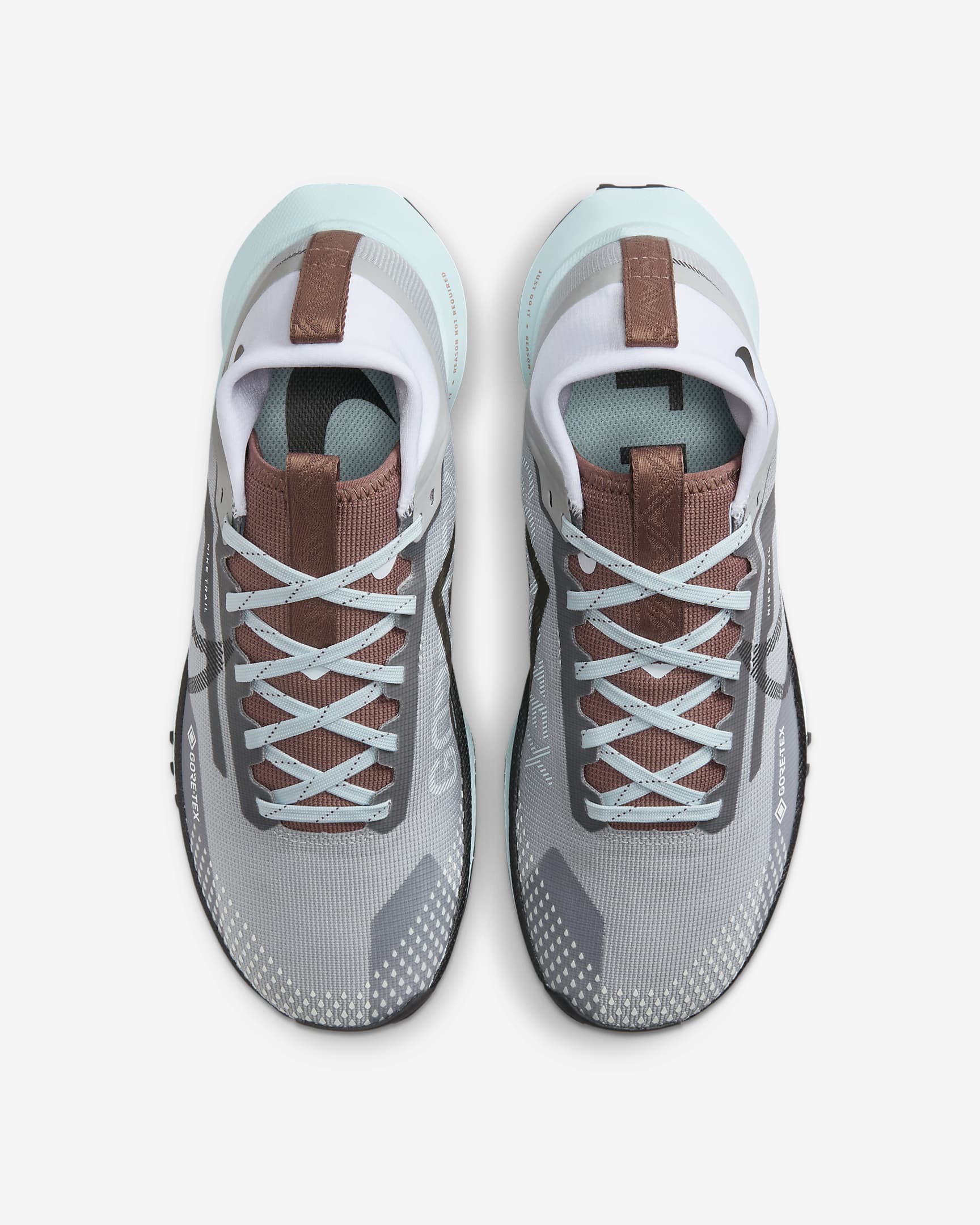 Nike Pegasus Trail 4 GORE-TEX Women's Waterproof Trail Running Shoes - Light Smoke Grey/Glacier Blue/Football Grey/Black