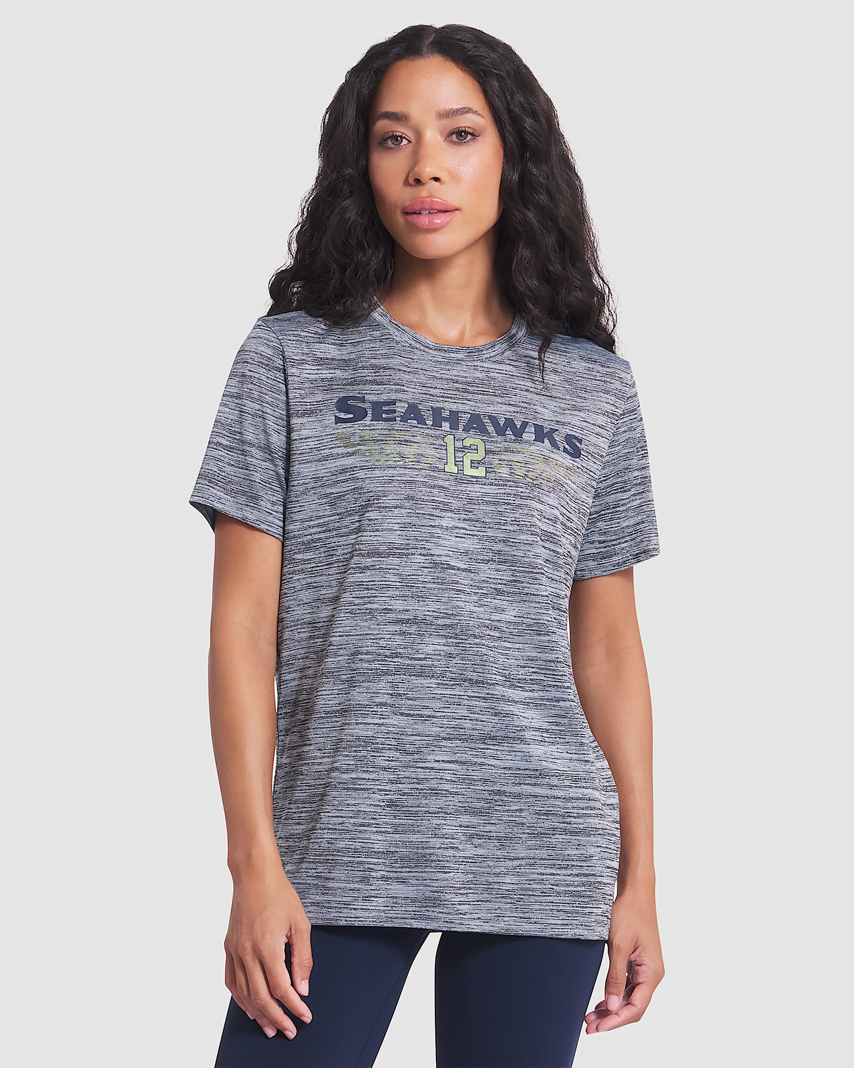 Seattle Seahawks Rivalries Collection Sideline Velocity Women's Nike Dri-FIT NFL T-Shirt - Grey