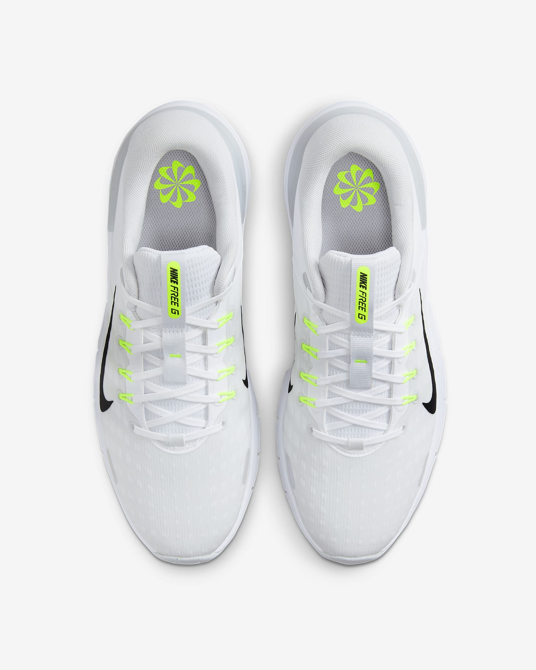 Chaussure de golf Nike Free Golf NN Golf - Blanc/Pure Platinum/Wolf Grey/Noir