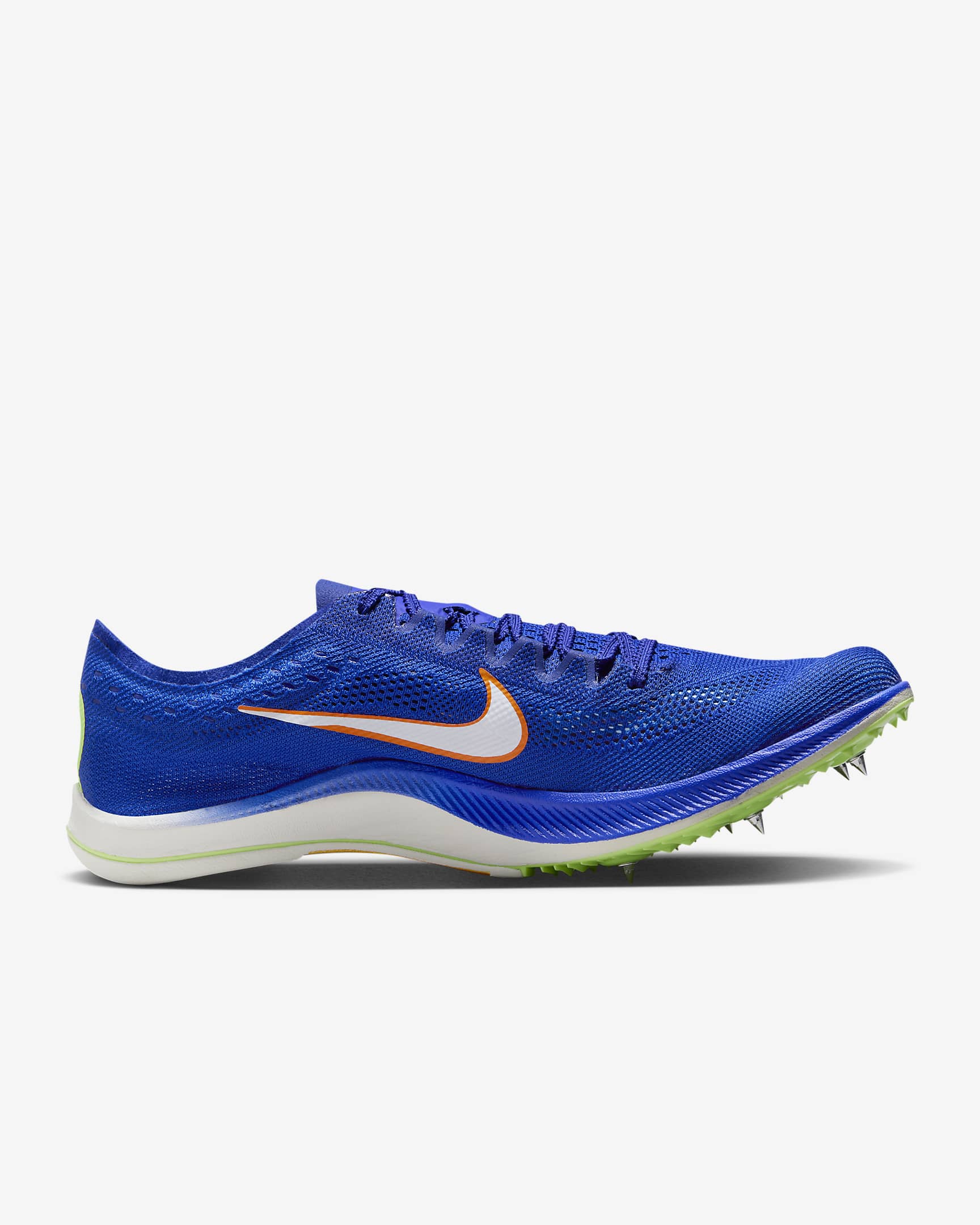 Nike ZoomX Dragonfly Track & Field Distance Spikes - Racer Blue/Safety Orange/Lime Blast/White