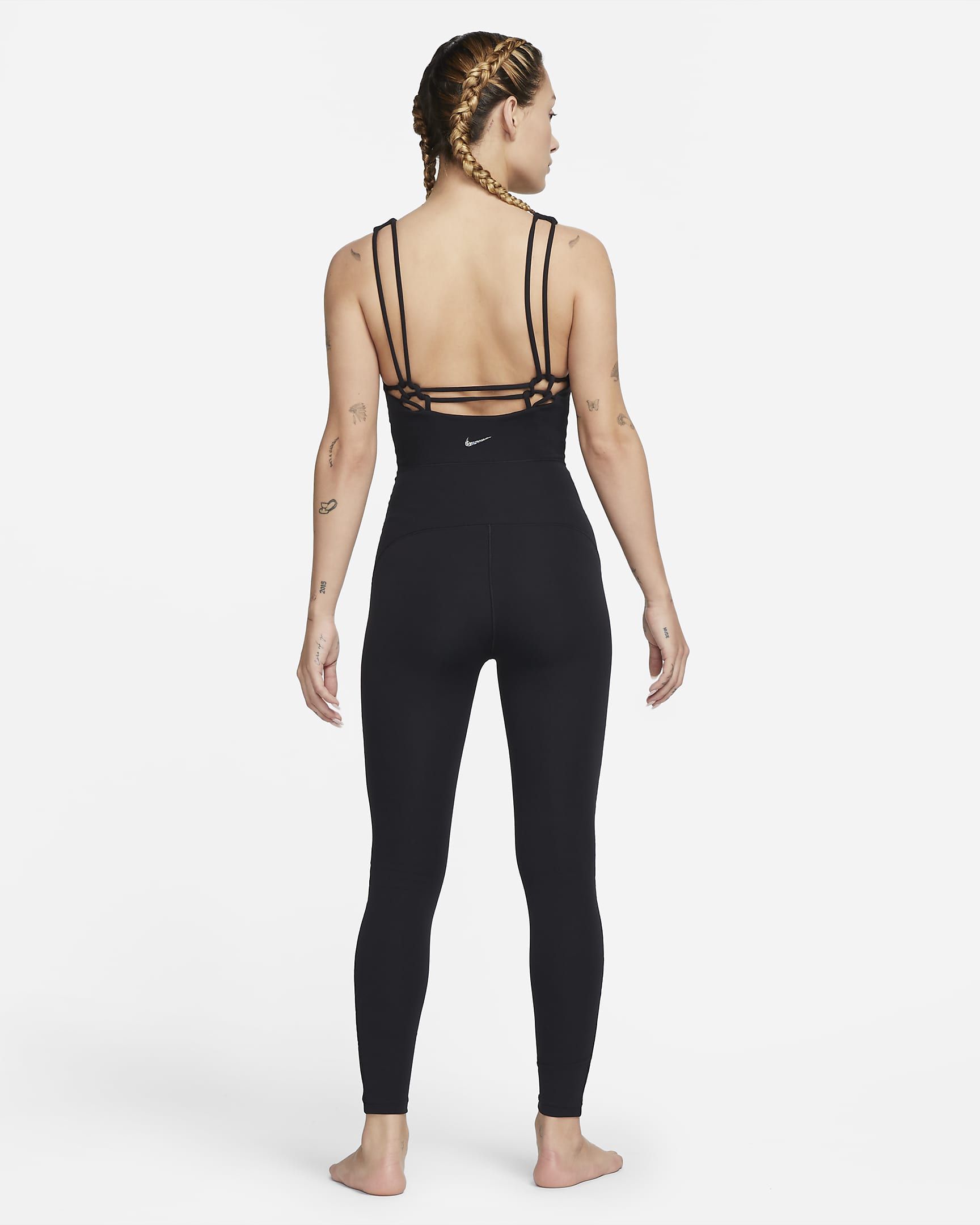 Nike Yoga Dri Fit Luxe Womens 78 Jumpsuit Nike Ch 1167