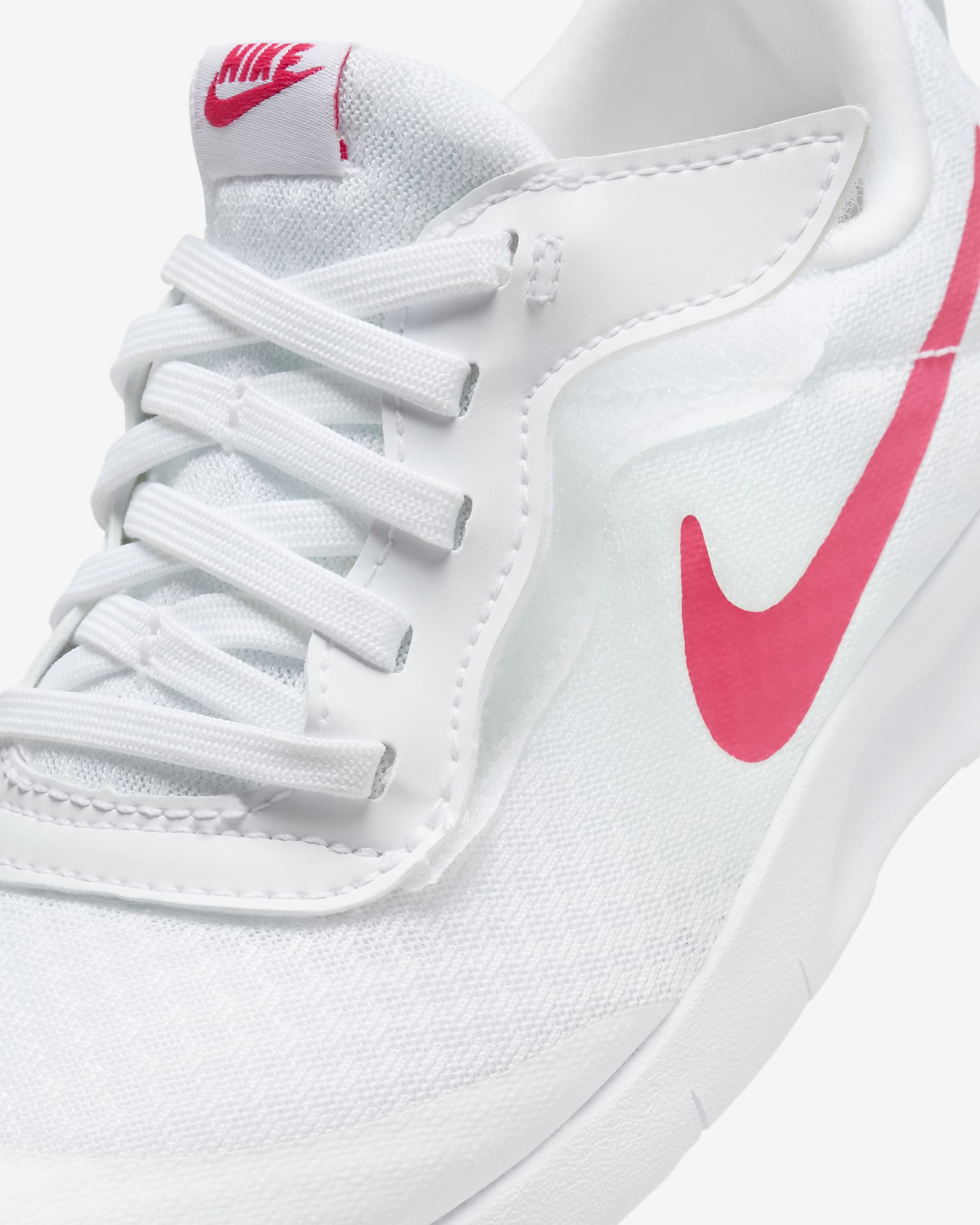 Nike Tanjun EasyOn Younger Kids' Shoes - White/Barely Volt/Aster Pink