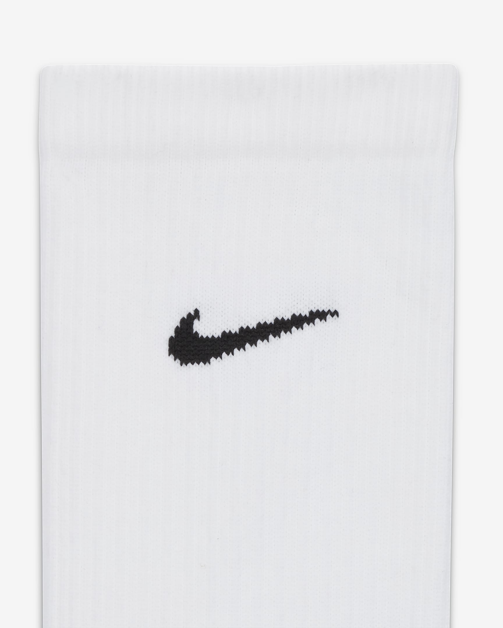 Nike Strike Fußball-Crew-Socken - Weiß/Schwarz