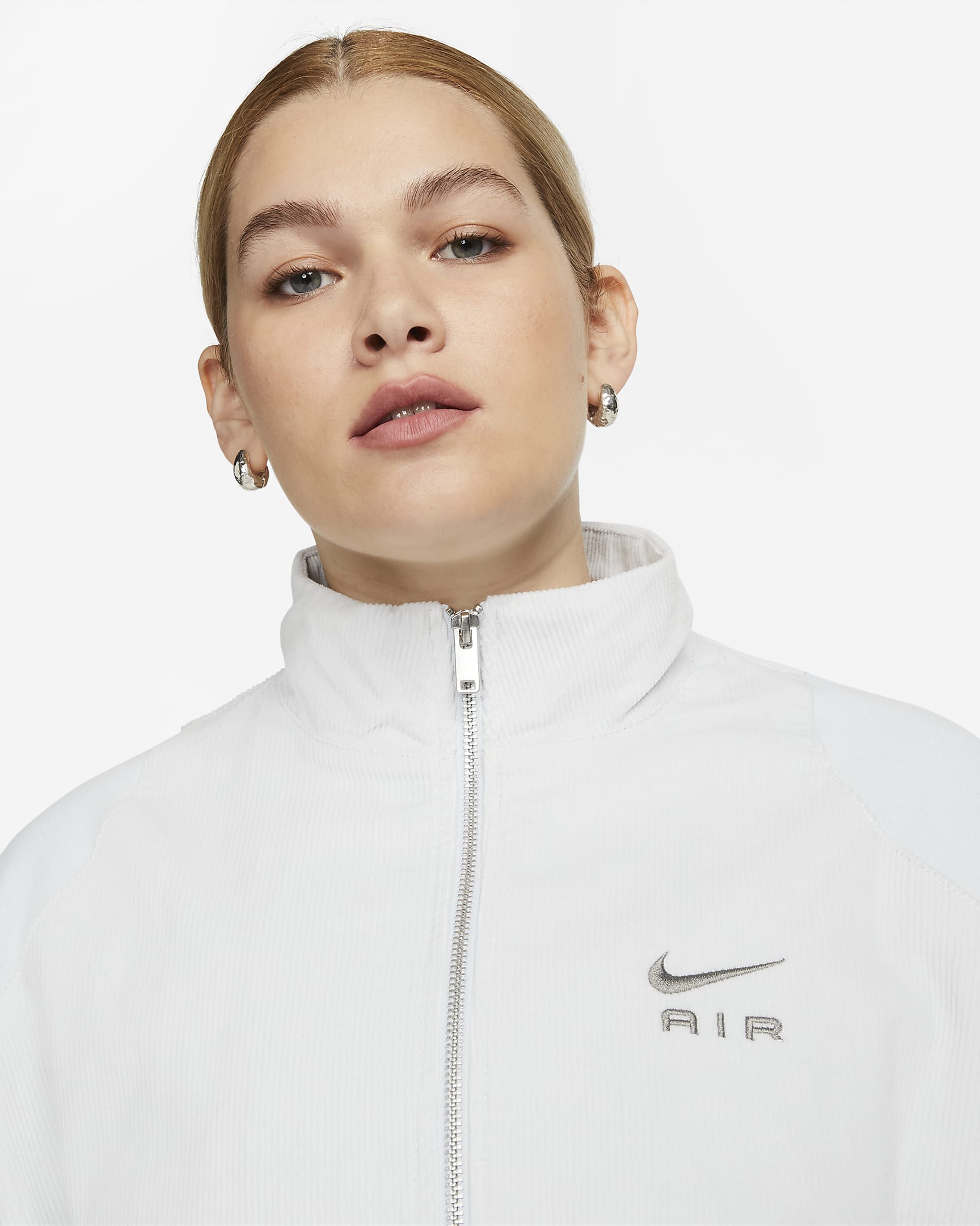 Nike Air Women's Corduroy Fleece FullZip Jacket. Nike HU