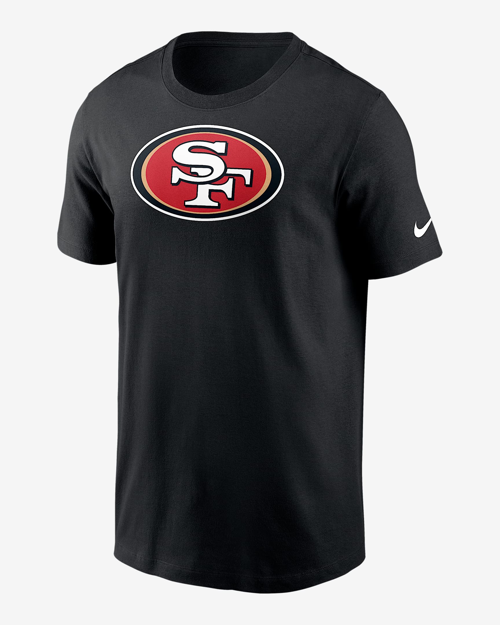 Playera Nike NFL para hombre San Francisco 49ers Primary Logo - Negro