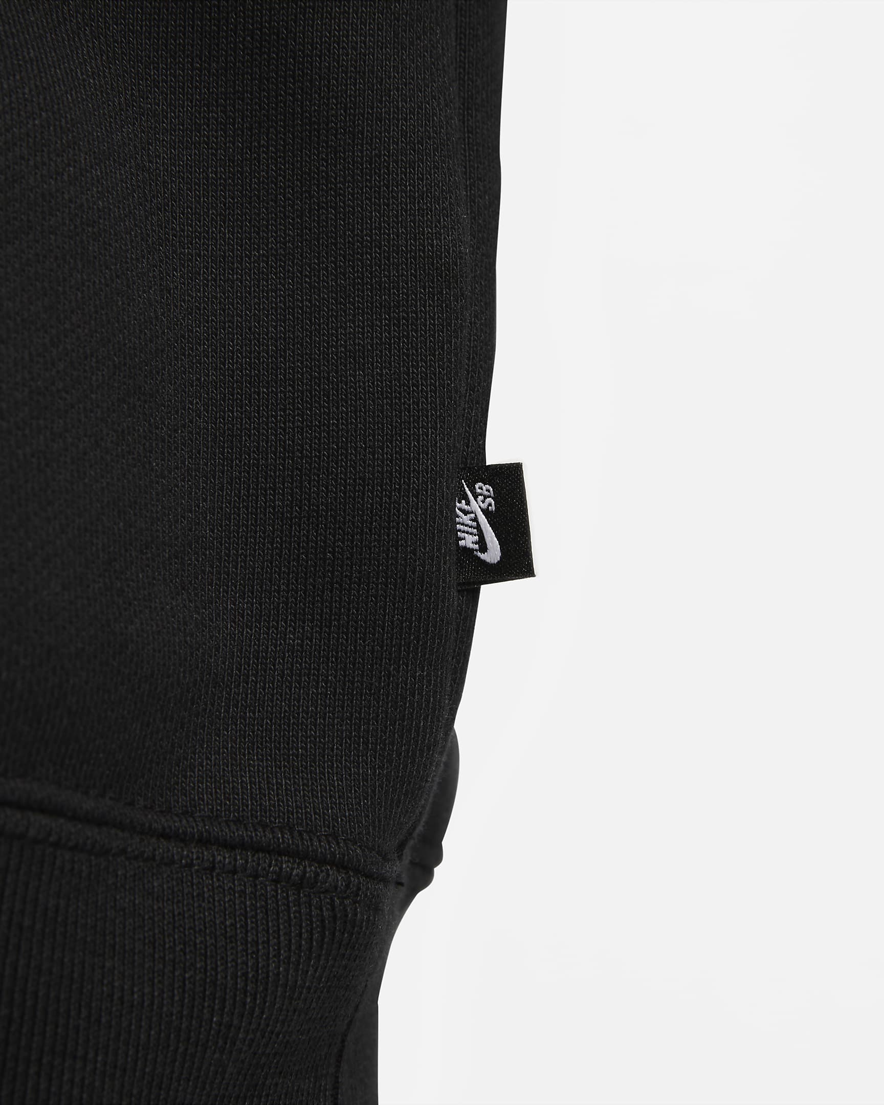 Sudadera con gorro sin cierre de skateboarding de tejido Fleece Nike SB - Negro