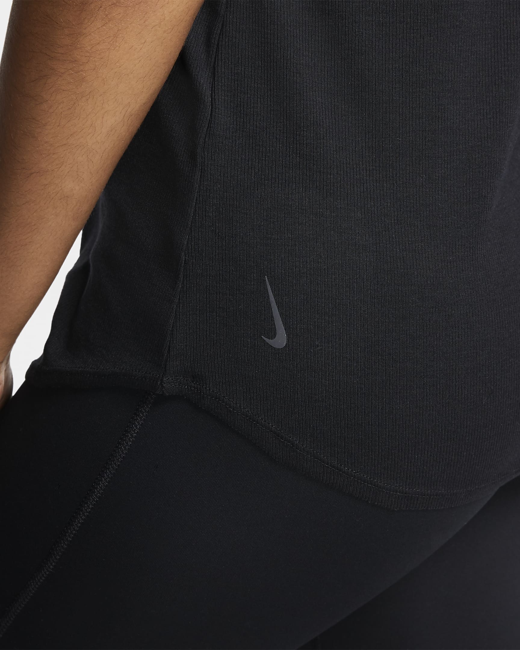 Camiseta de tirantes de tela rib para mujer Nike Yoga Luxe. Nike.com