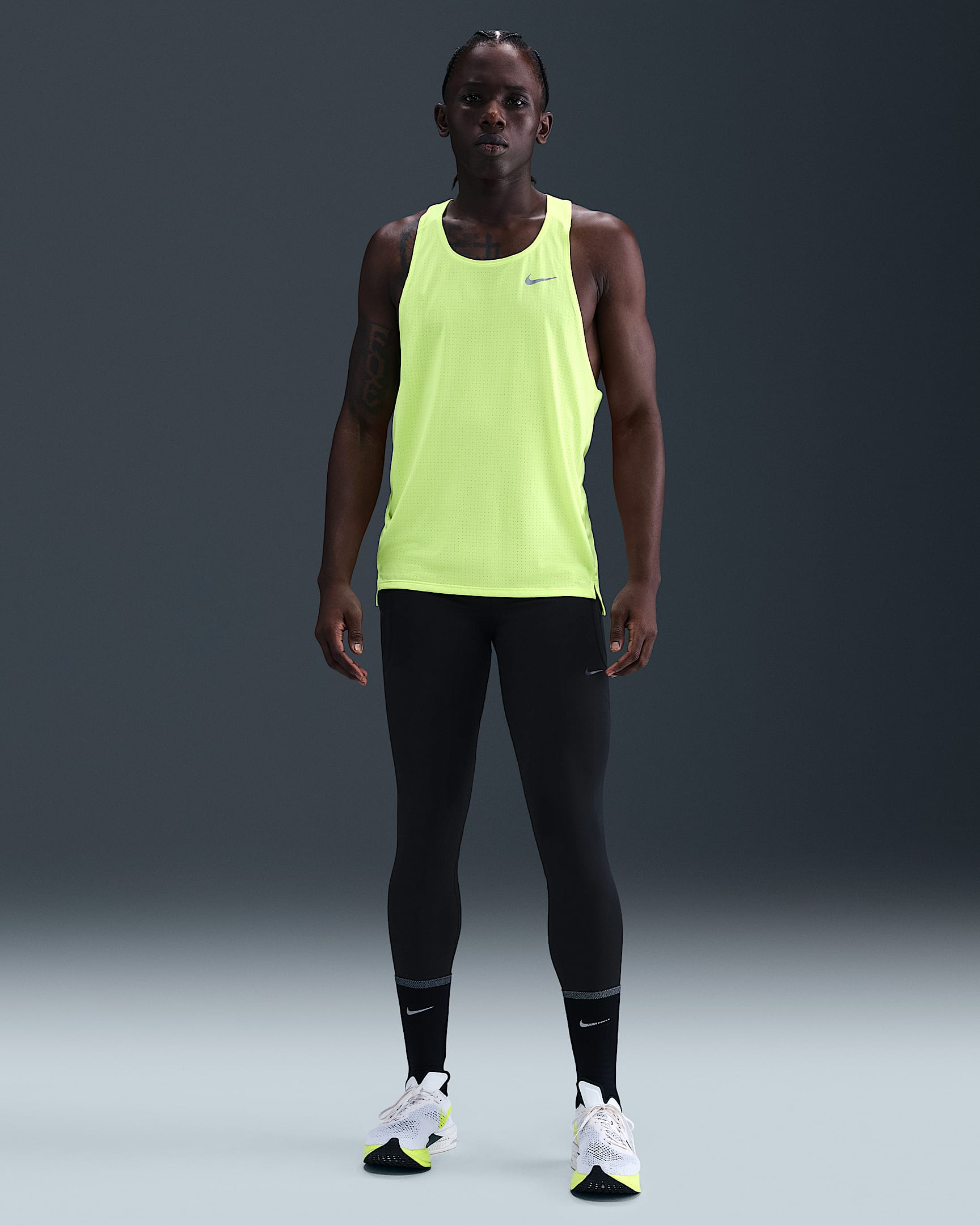 Nike Pinnacle Men's Running Tights - Black
