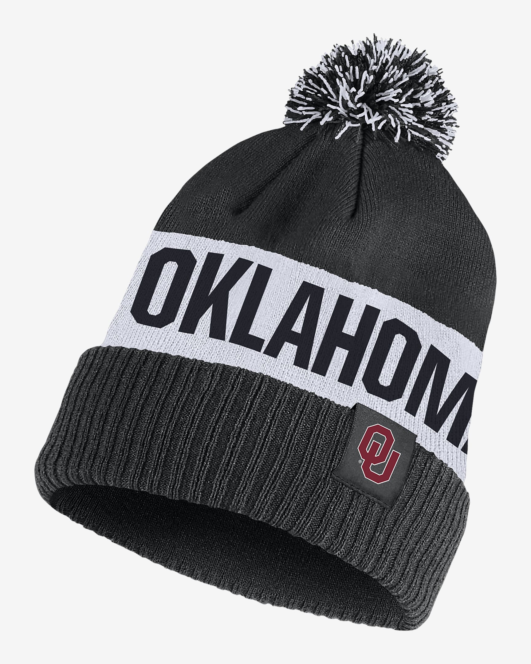 Oklahoma Nike College Beanie - Black