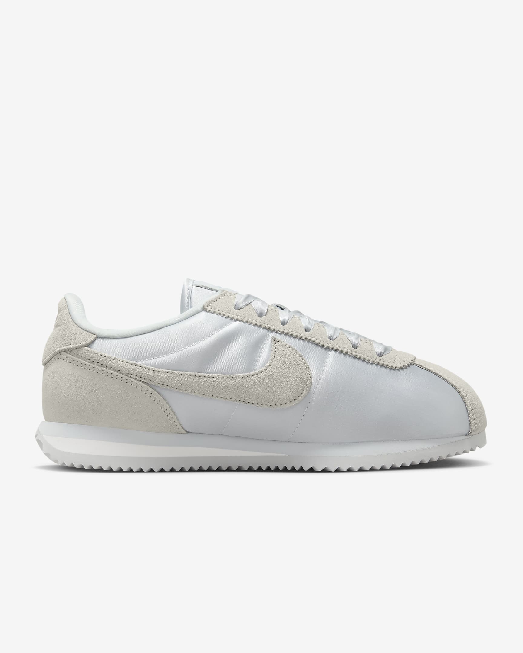 Nike Cortez Textile 女鞋 - Pure Platinum/Platinum Tint/Pure Platinum