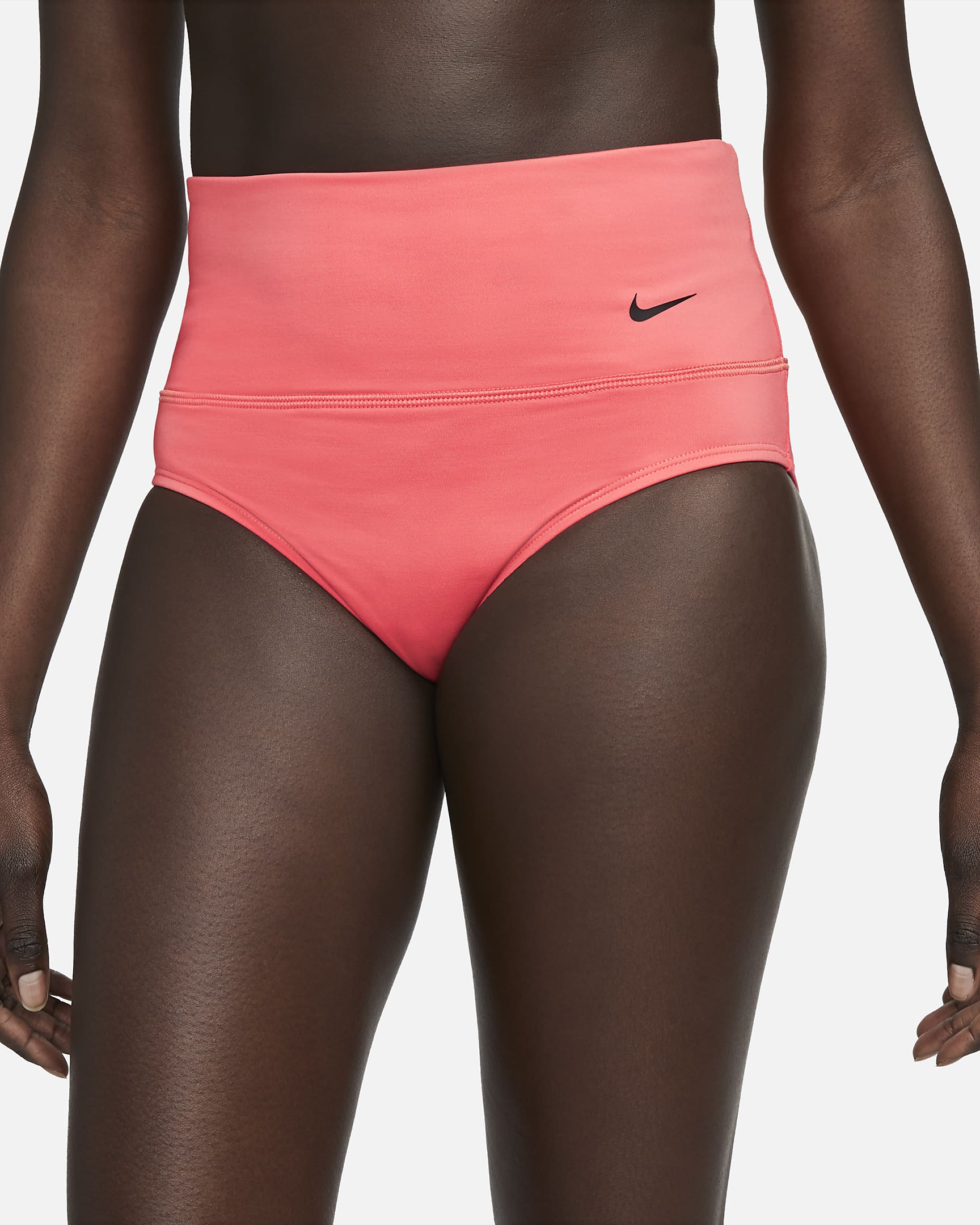 Nike Essential Women's High-Waisted Swim Bottoms - Sea Coral