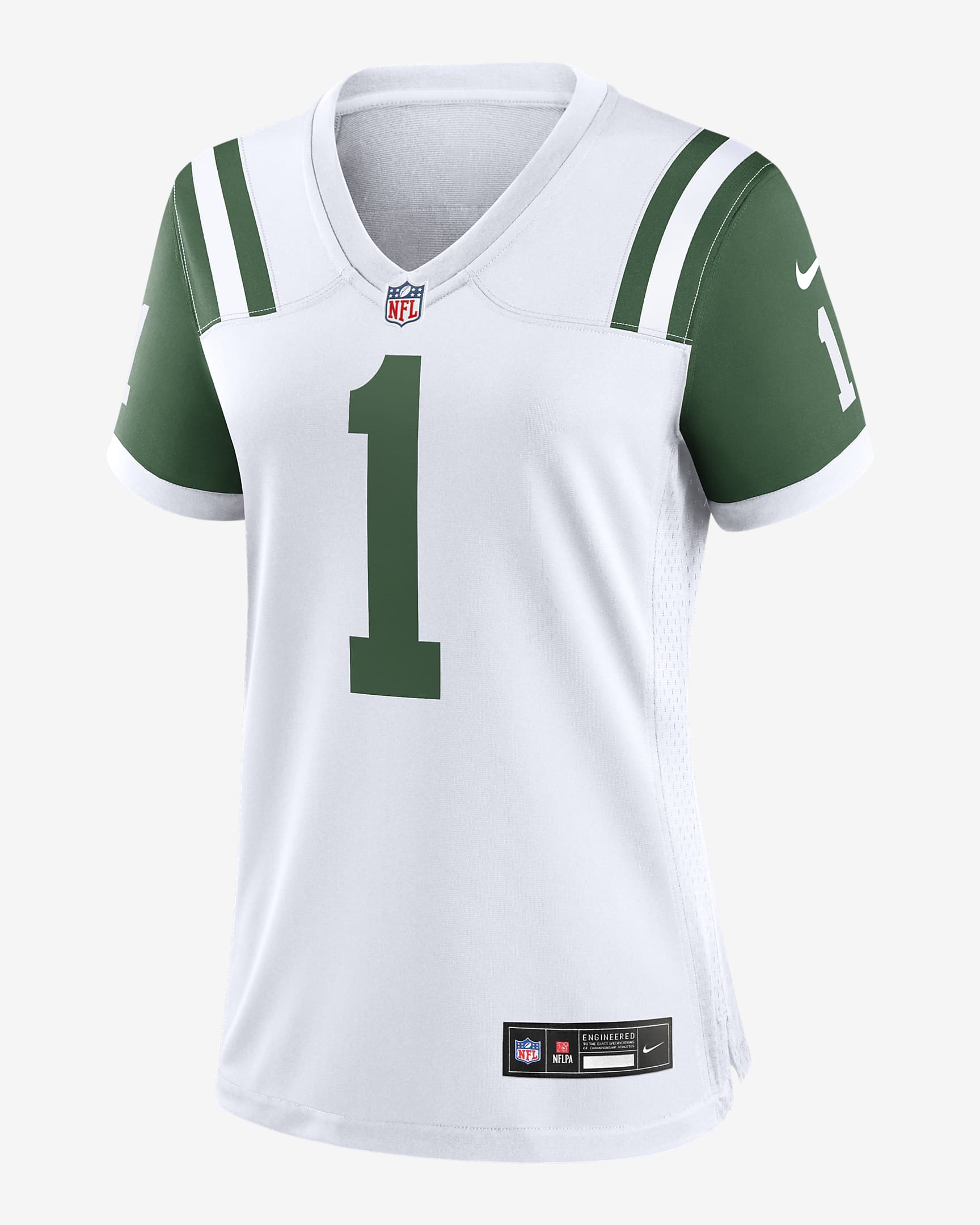 Jersey de fútbol americano Nike de la NFL Game para mujer Sauce Gardner New York Jets - Blanco