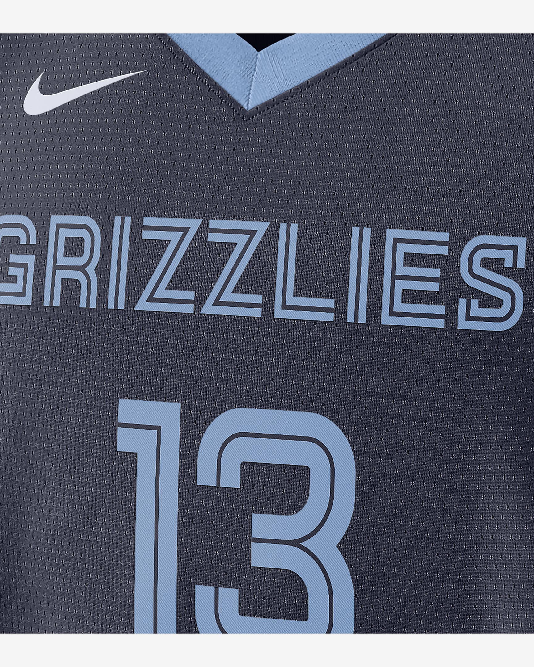 Jersey Nike Dri-FIT de la NBA Swingman para hombre Memphis Grizzlies Icon Edition 2022/23 - Azul marino universitario