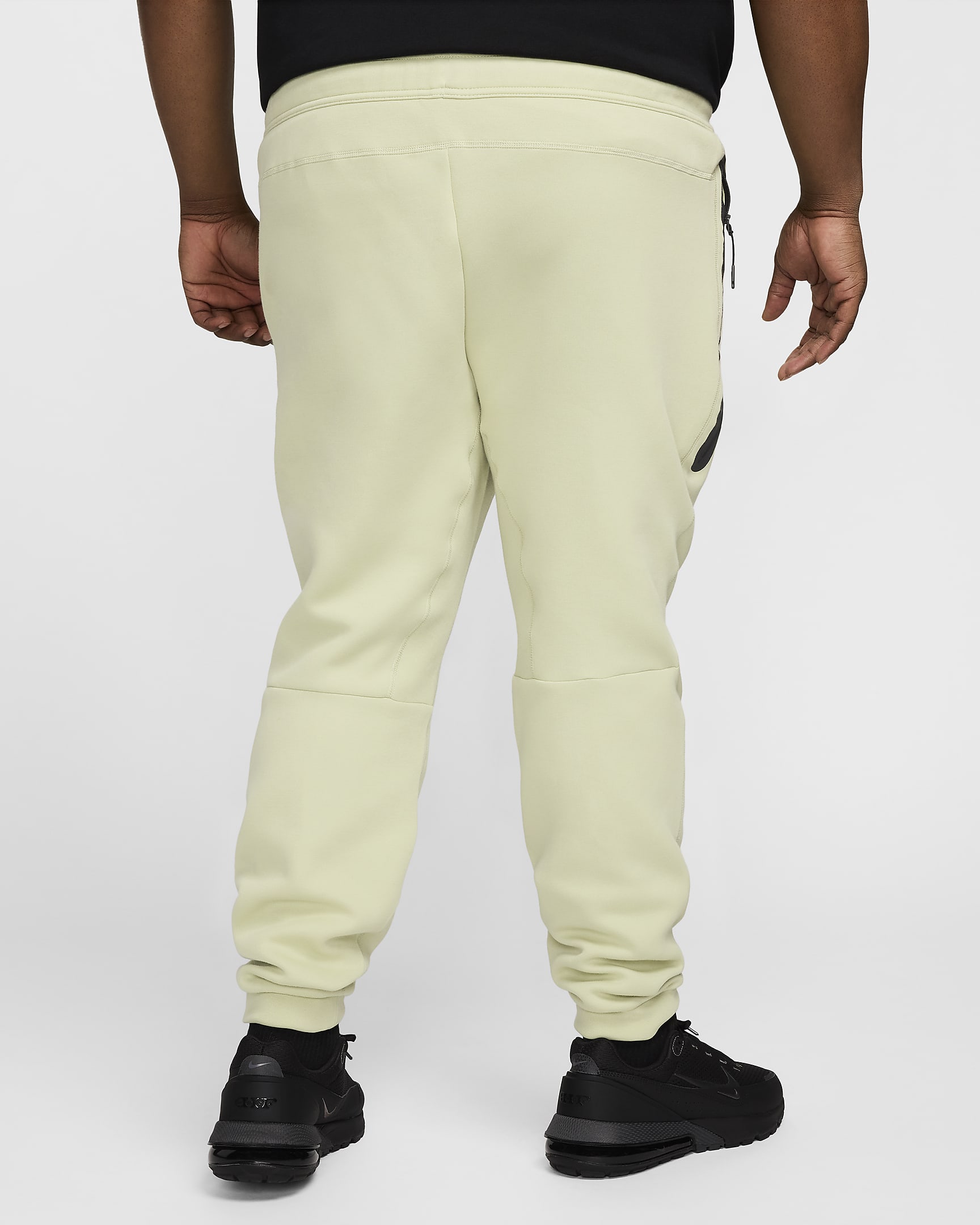 Nike Sportswear Tech Fleece Men's Joggers - Olive Aura/Black