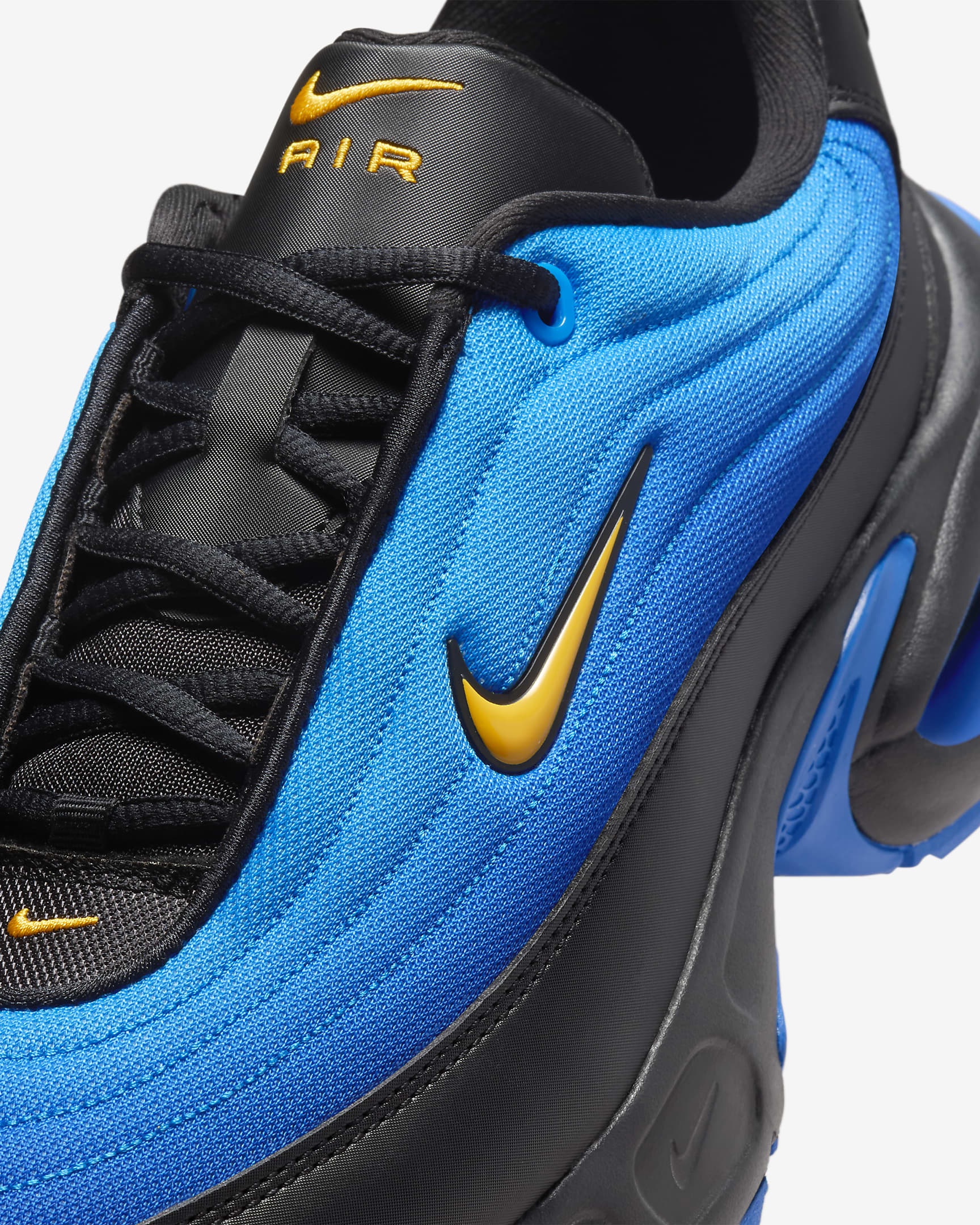 Sapatilhas Nike Air Max Portal para mulher - Preto/Dourado University/Azul Photo/Azul Racer