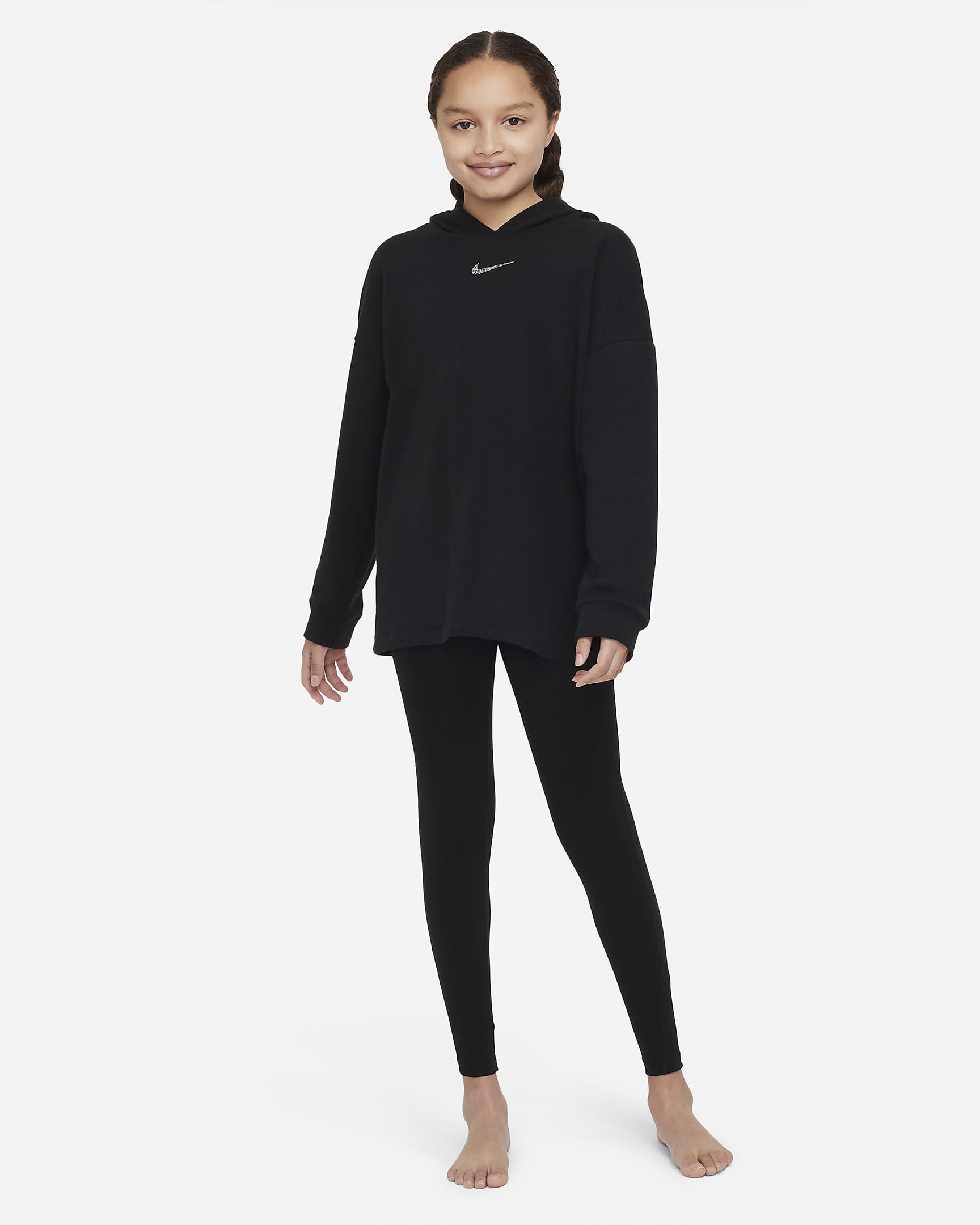 Nike Yoga DriFIT Big Kids' (Girls') Leggings.