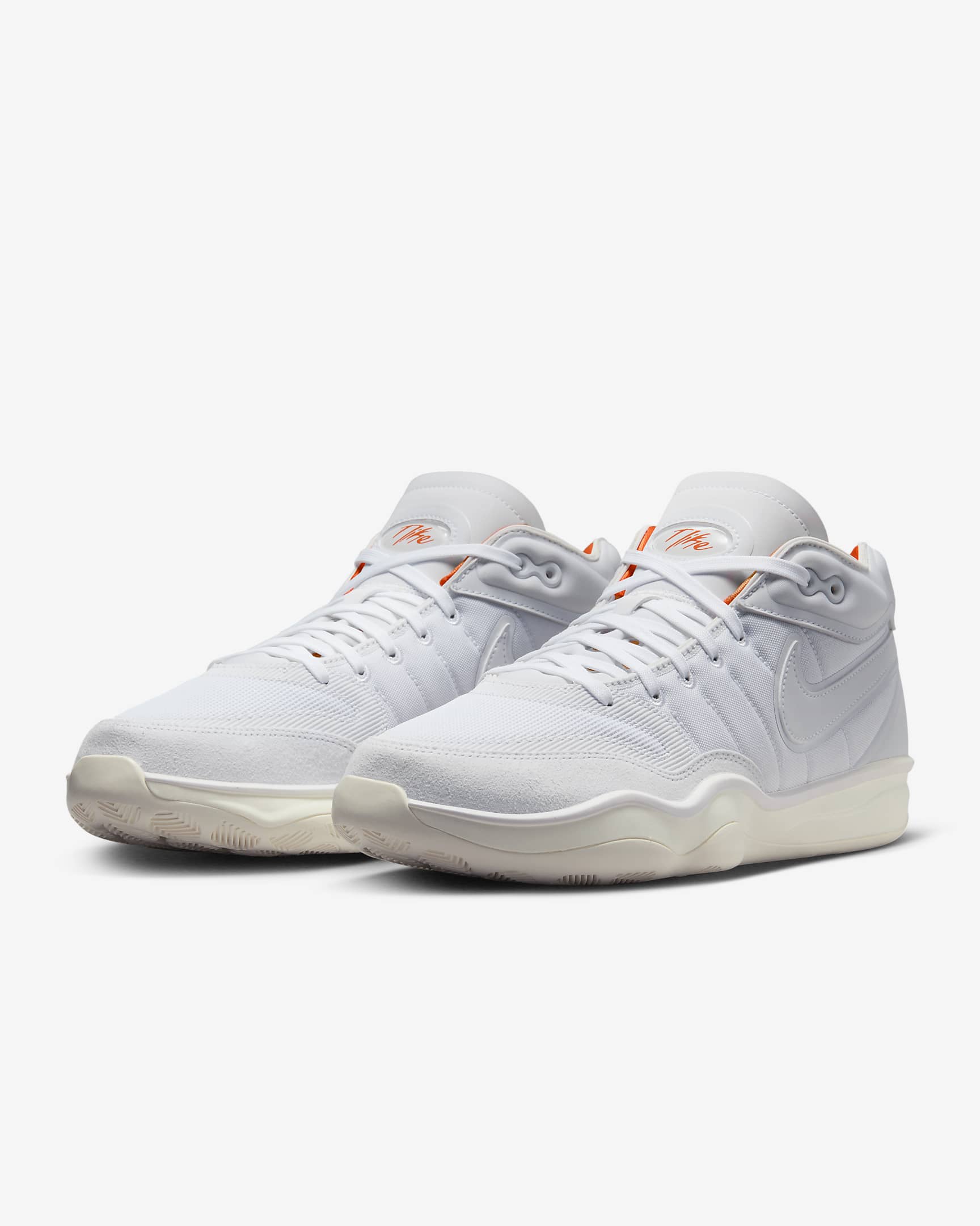 Chaussure de basket Nike G.T. Hustle 2 - Blanc/Sail/Safety Orange/Blanc