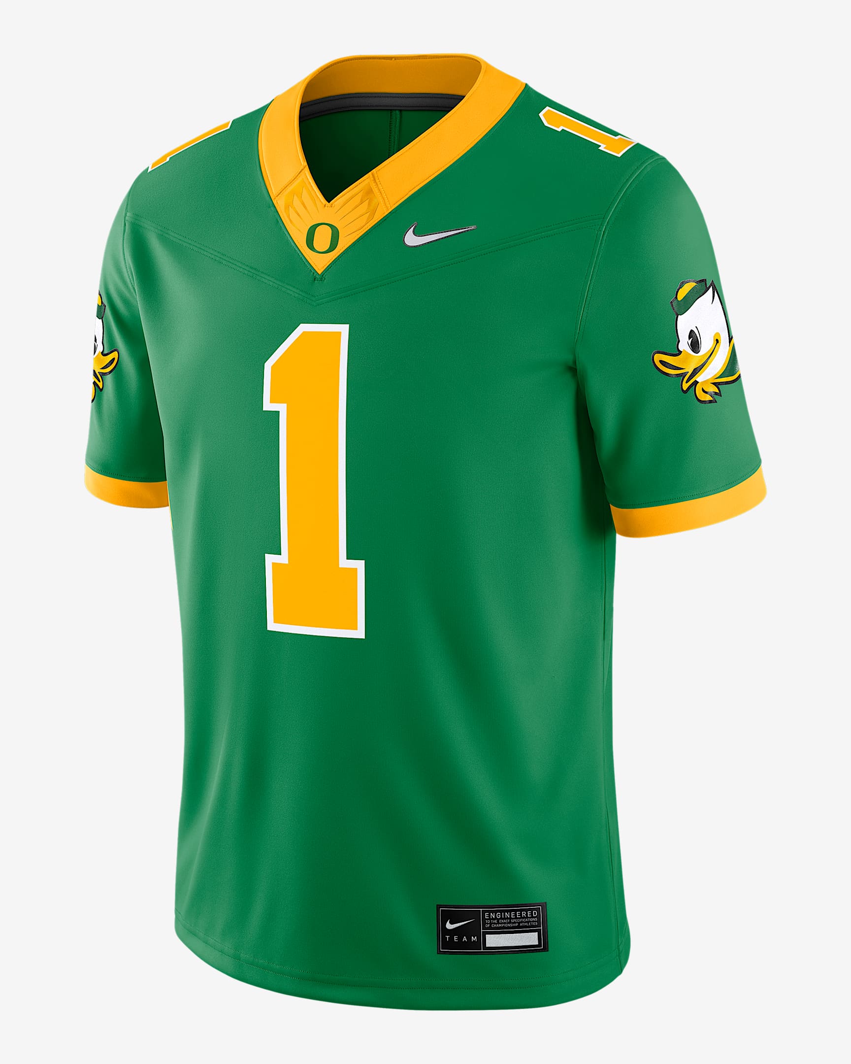Oregon Ducks Men's Nike Dri-FIT College Game Jersey - Apple Green