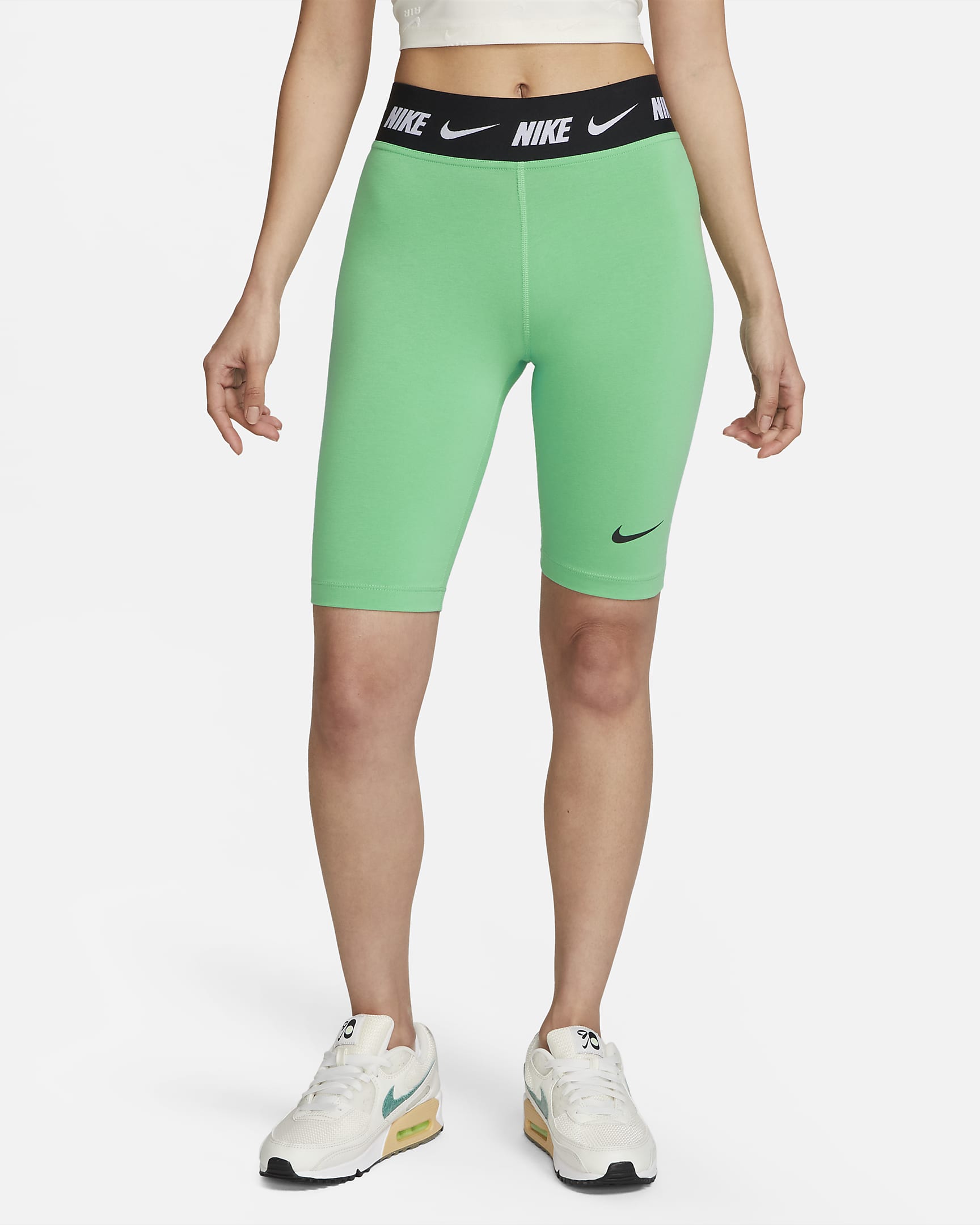 nike high waisted biker shorts