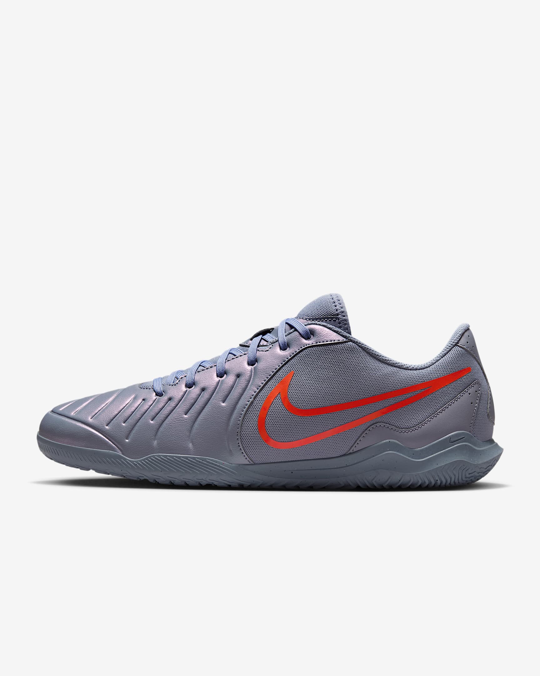 Nike Tiempo Legend 10 Club Indoor Court Low-Top Football Shoes - Blue Eclipse/Black
