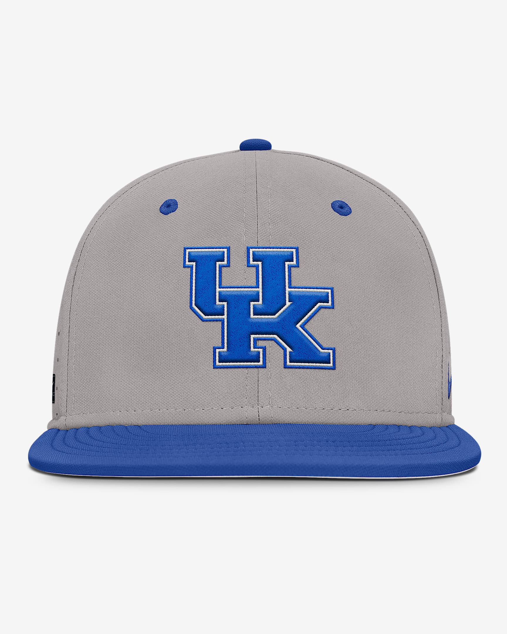 Kentucky Wildcats Dugout True Men’s Nike Dri-FIT College Fitted Hat - Grey