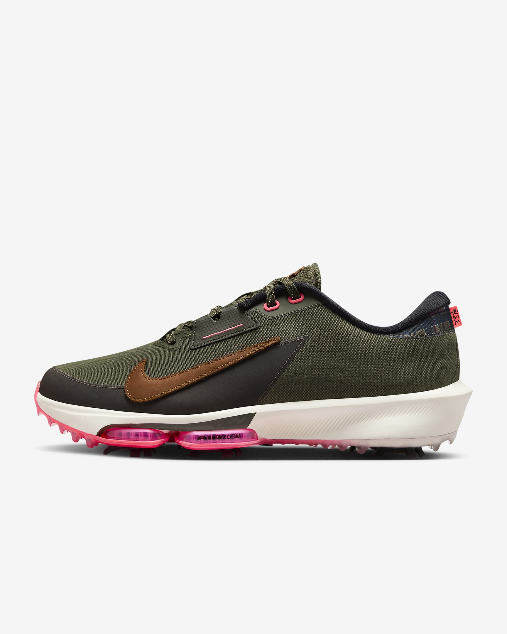 Nike Infinity Tour 2 Zapatillas de golf - Cargo Khaki/Jade Horizon/Hot Punch/Light British Tan