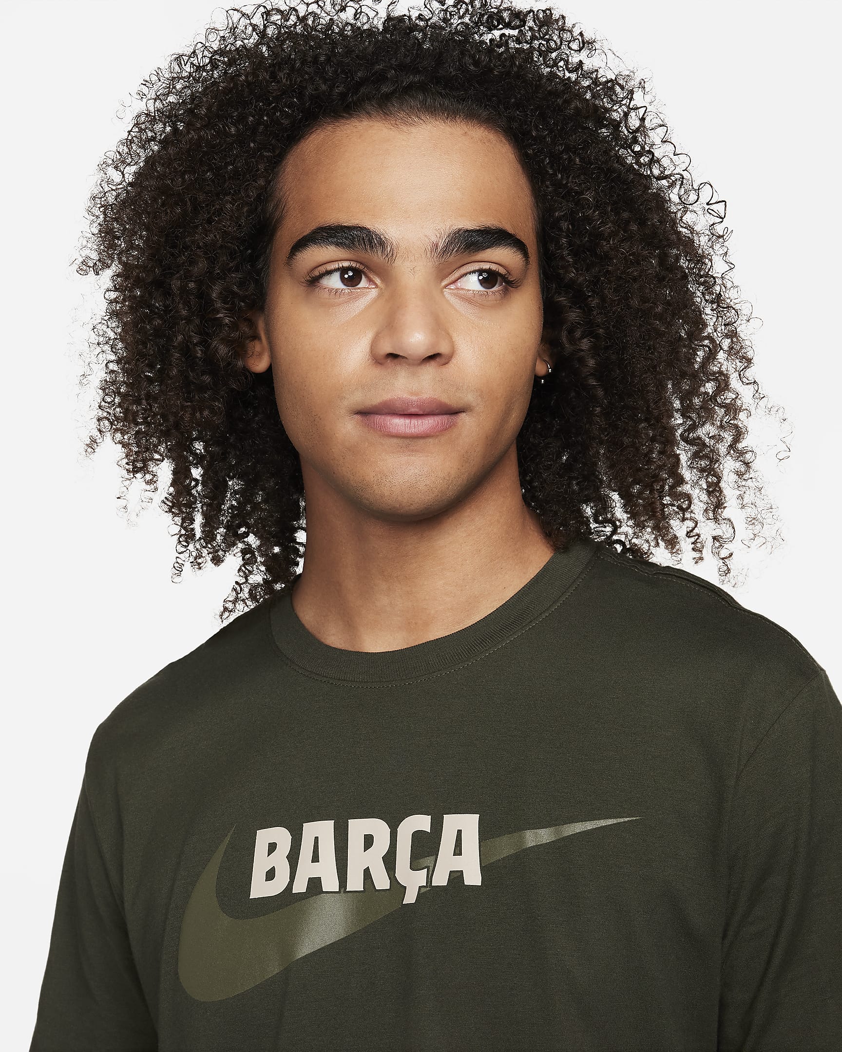 Playera Nike para hombre FC Barcelona Swoosh. Nike.com